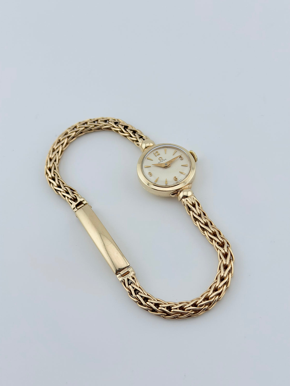 Omega 1958 Cocktail Watch 9ct Manual Wind - Ladies - with Box