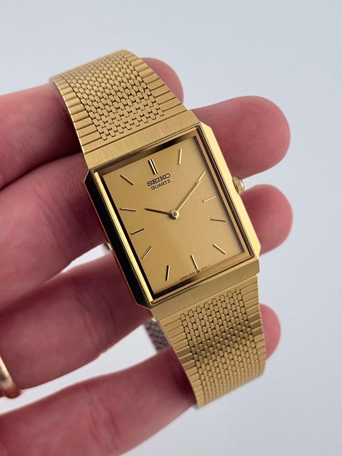 Seiko Tank Quartz - 6530-5810