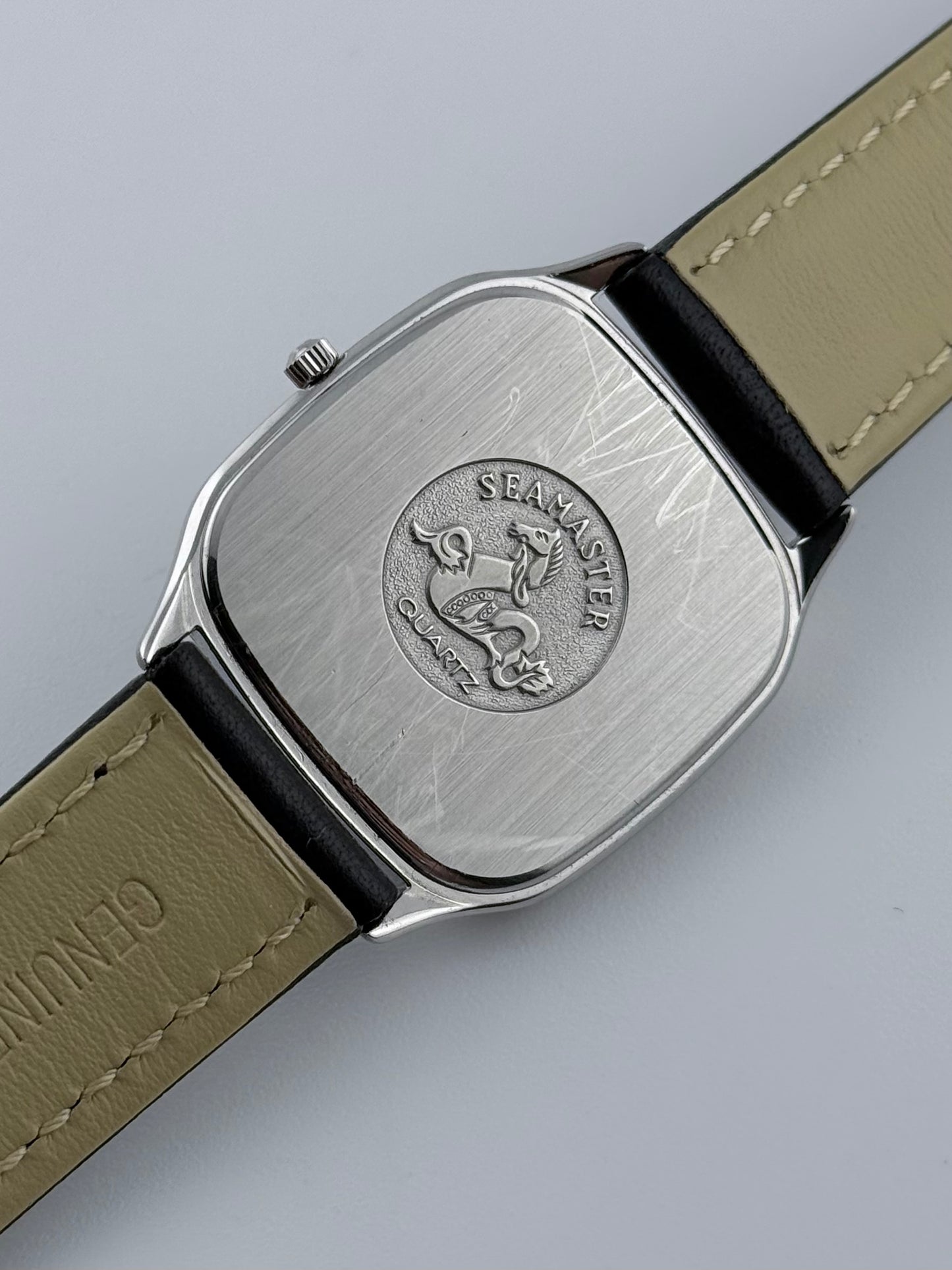 Omega Seamaster Quartz Date - 196.0311 Waffle Stardust Dial