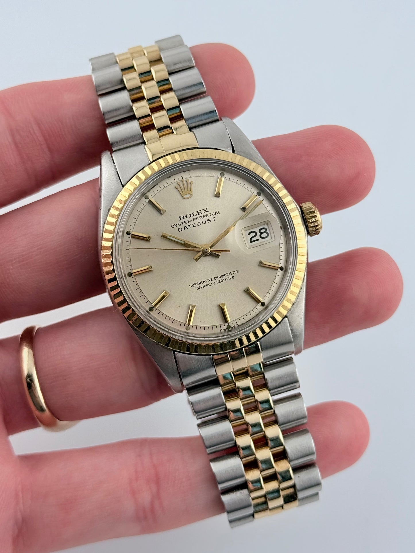 Rolex Datejust Oyster Perpetual - Two-Tone - 1601