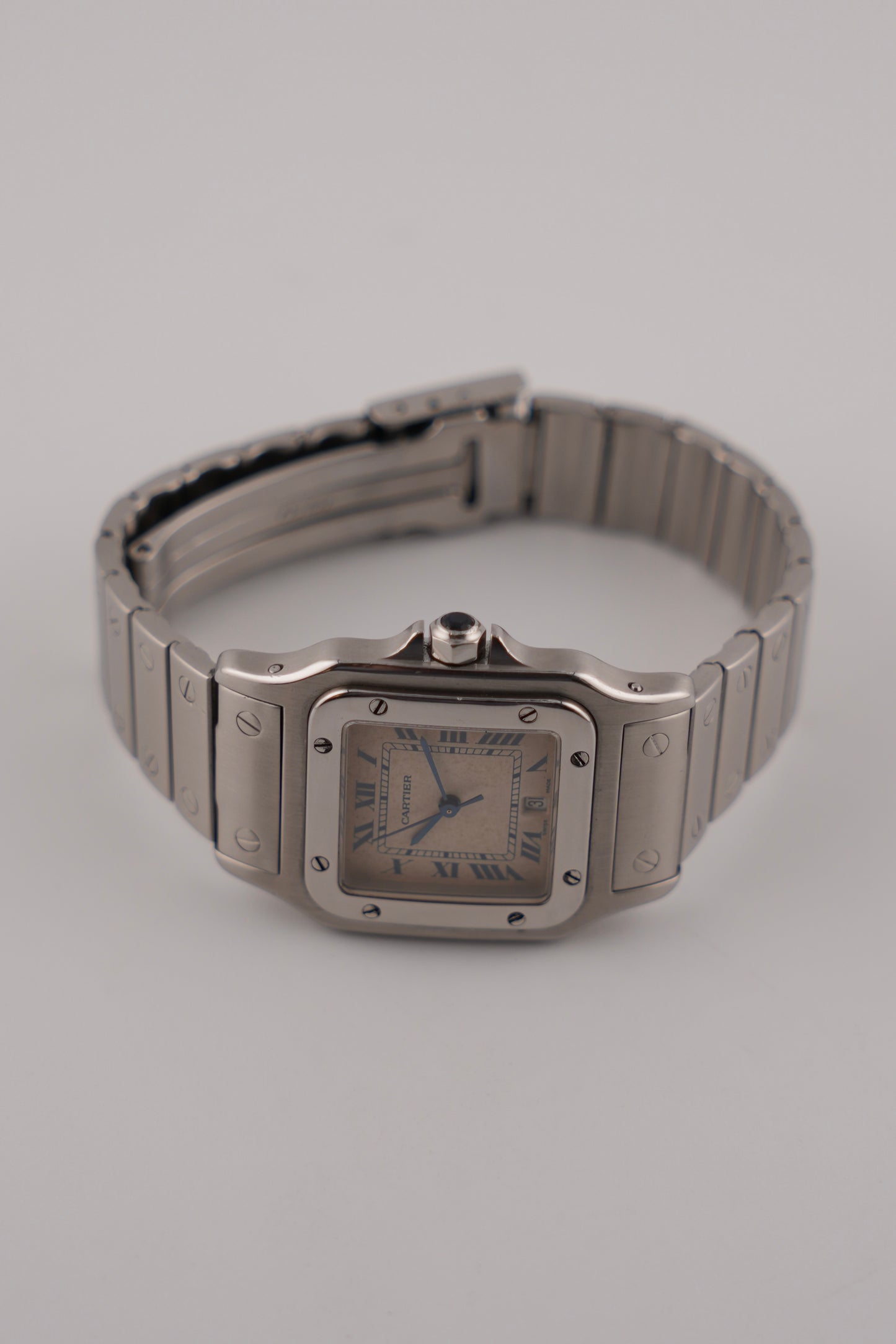 Cartier Santos Galbee Date Quartz - 987901
