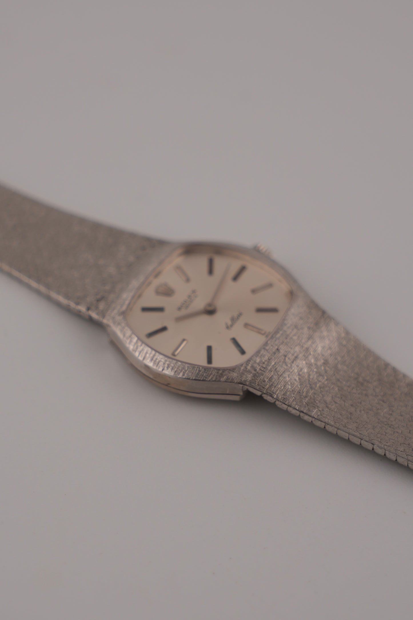 Rolex Geneve Cellini Manual Wind 3801 - 18ct Solid White Gold