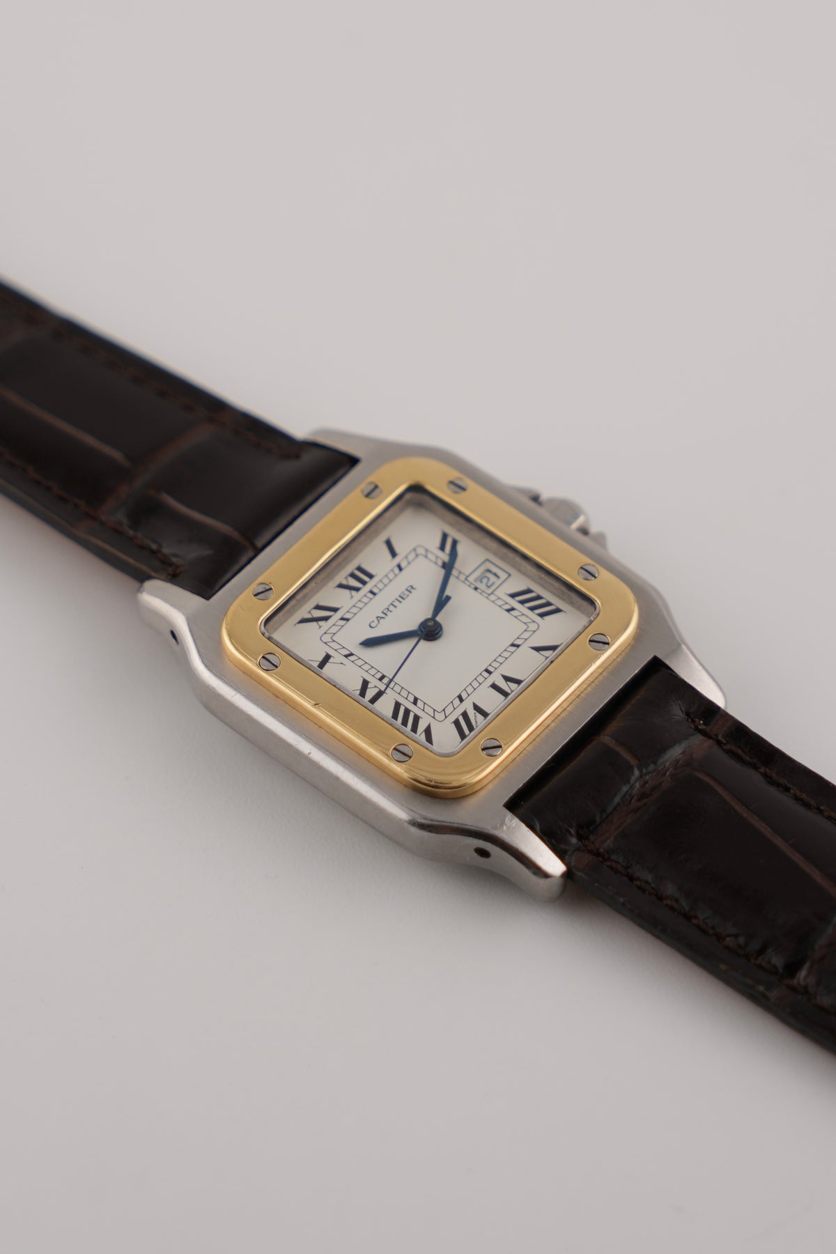 Cartier Santos Carree Automatic Date - Bi Metal - 2961