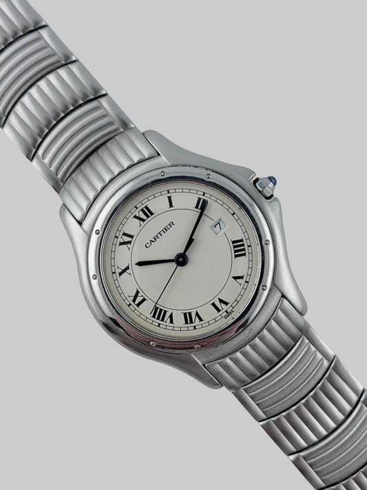 Cartier Panthere Cougar Quartz Date - 120000R