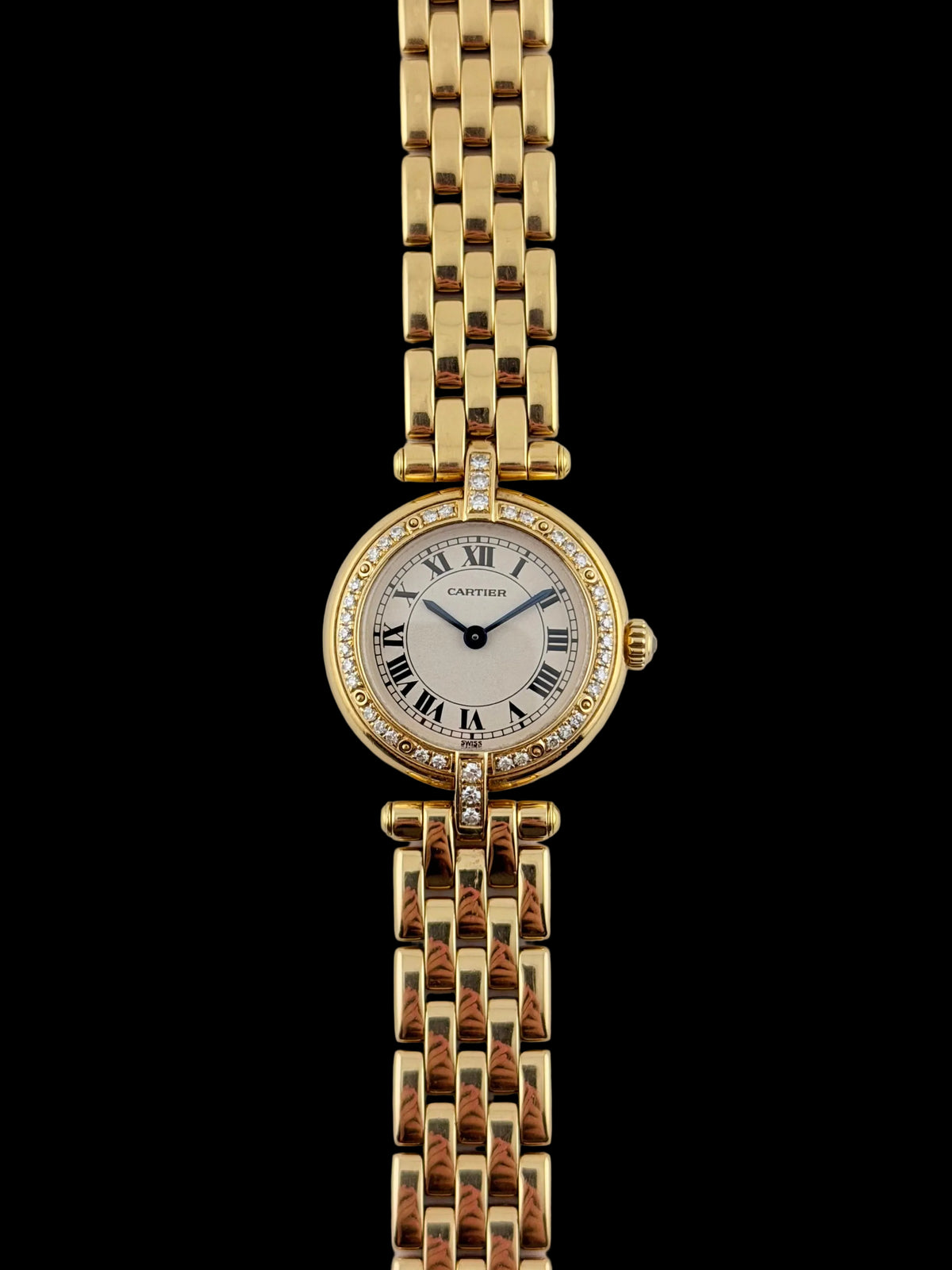 Cartier Panthere Ronde Vendome Diamond rare "Joaillerie" 6692 - Quartz - Ladies - 18ct - Box
