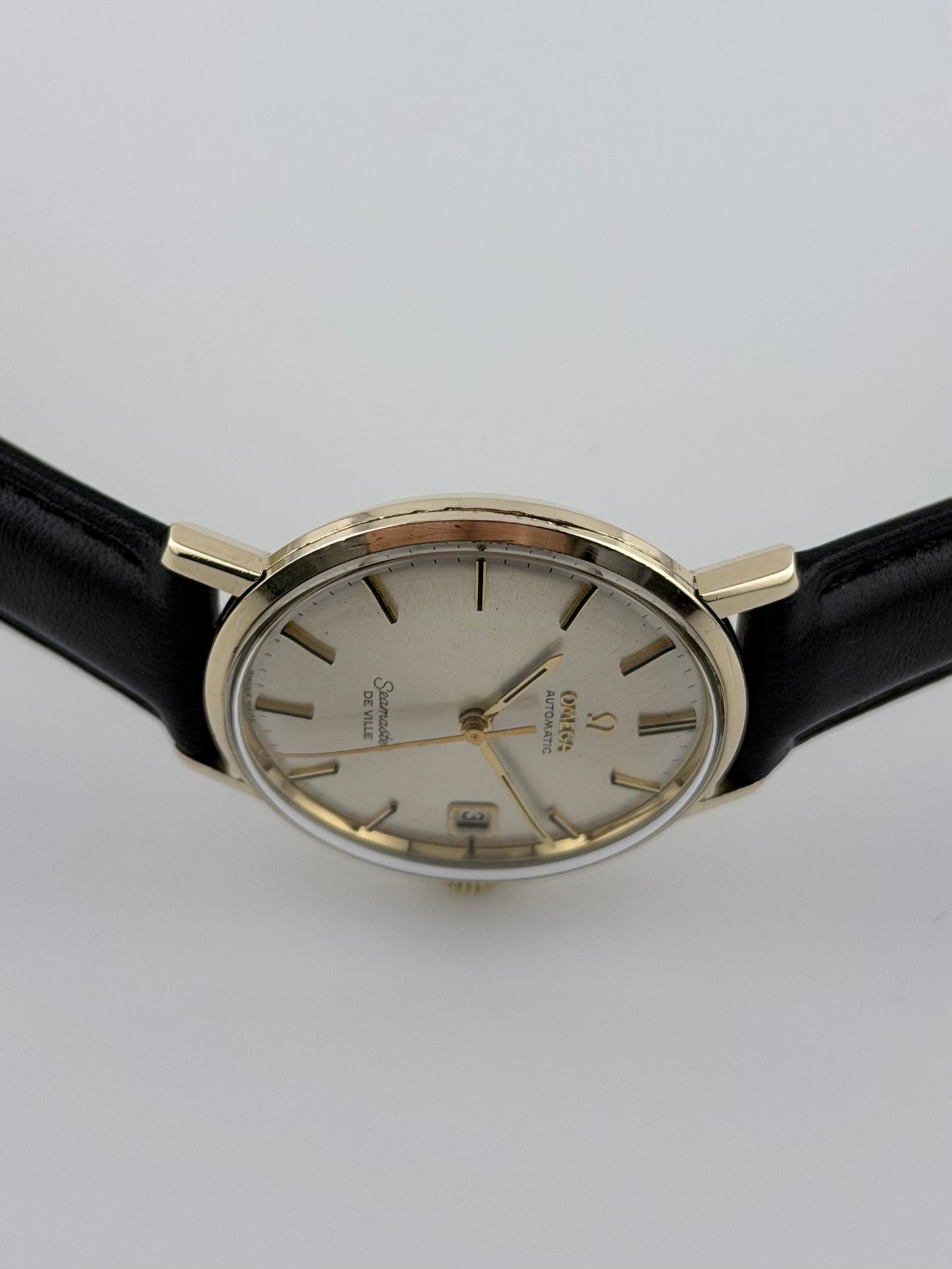 Omega Seamaster DeVille 9ct Gold Automatic 165.020 - Box and Papers!