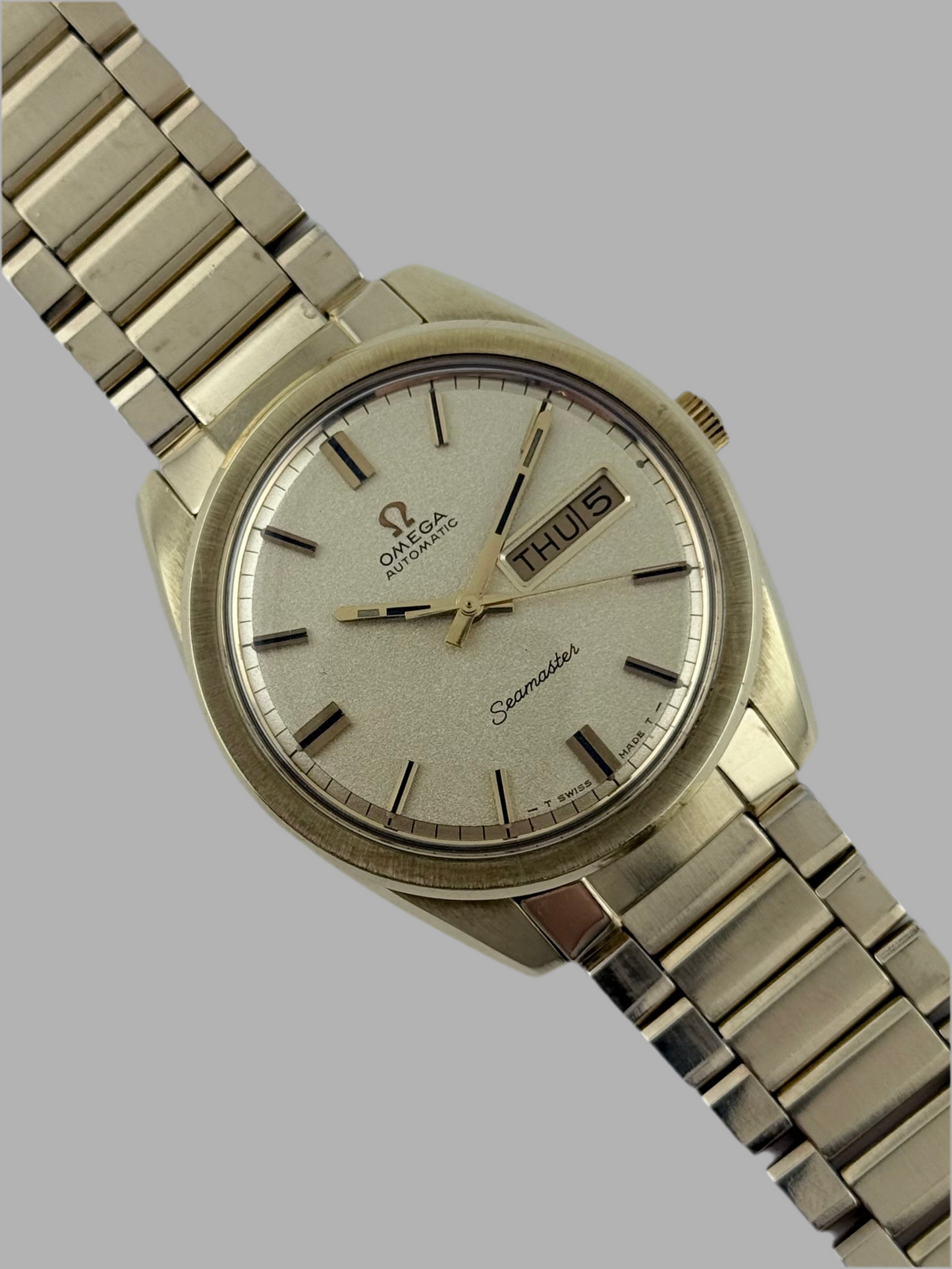 Omega Seamaster Automatic Day-Date Jumbo Pie Pan 166.032