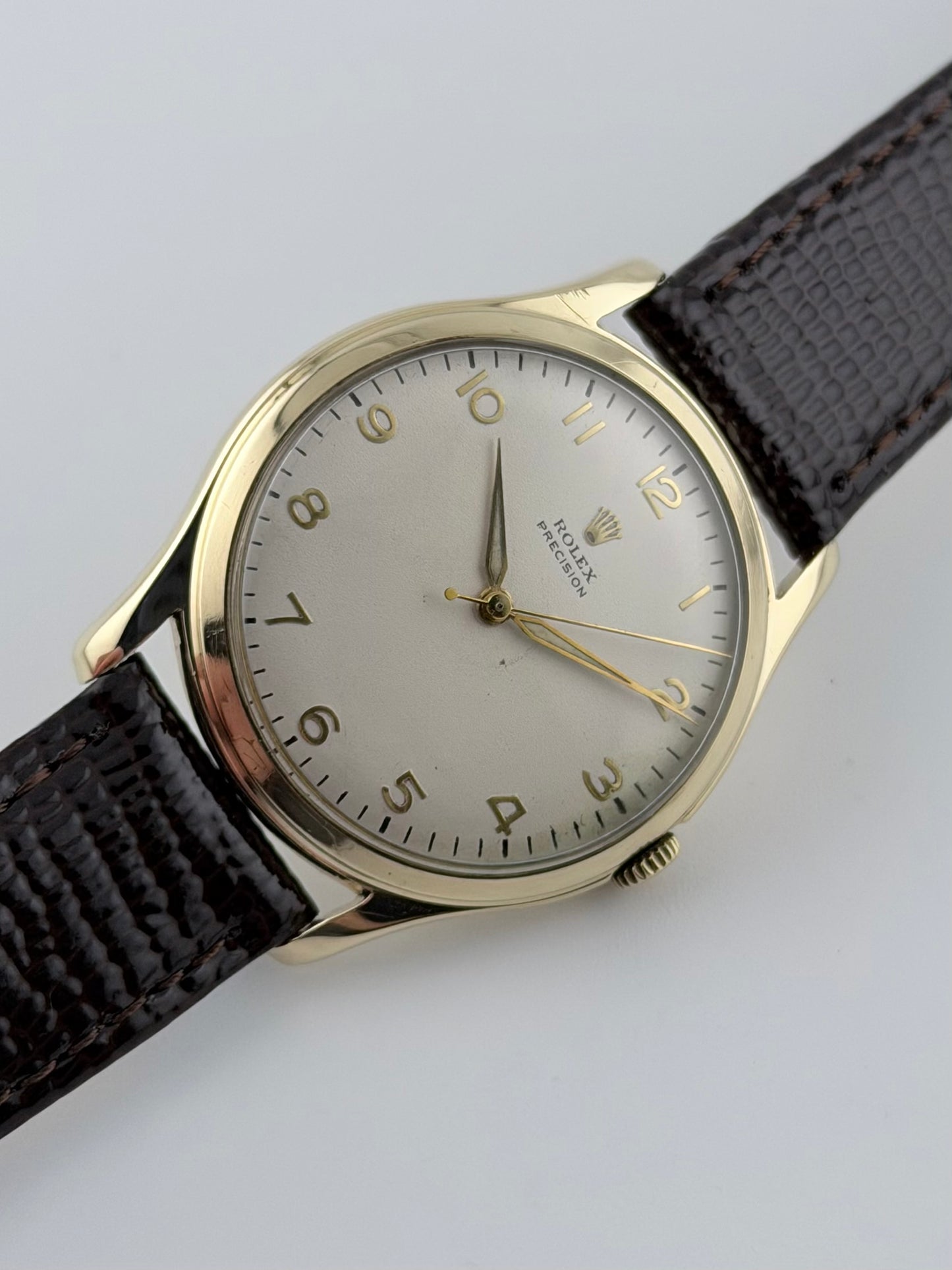 Rolex Precision Manual Wind - 794 - 9ct Gold - with Papers