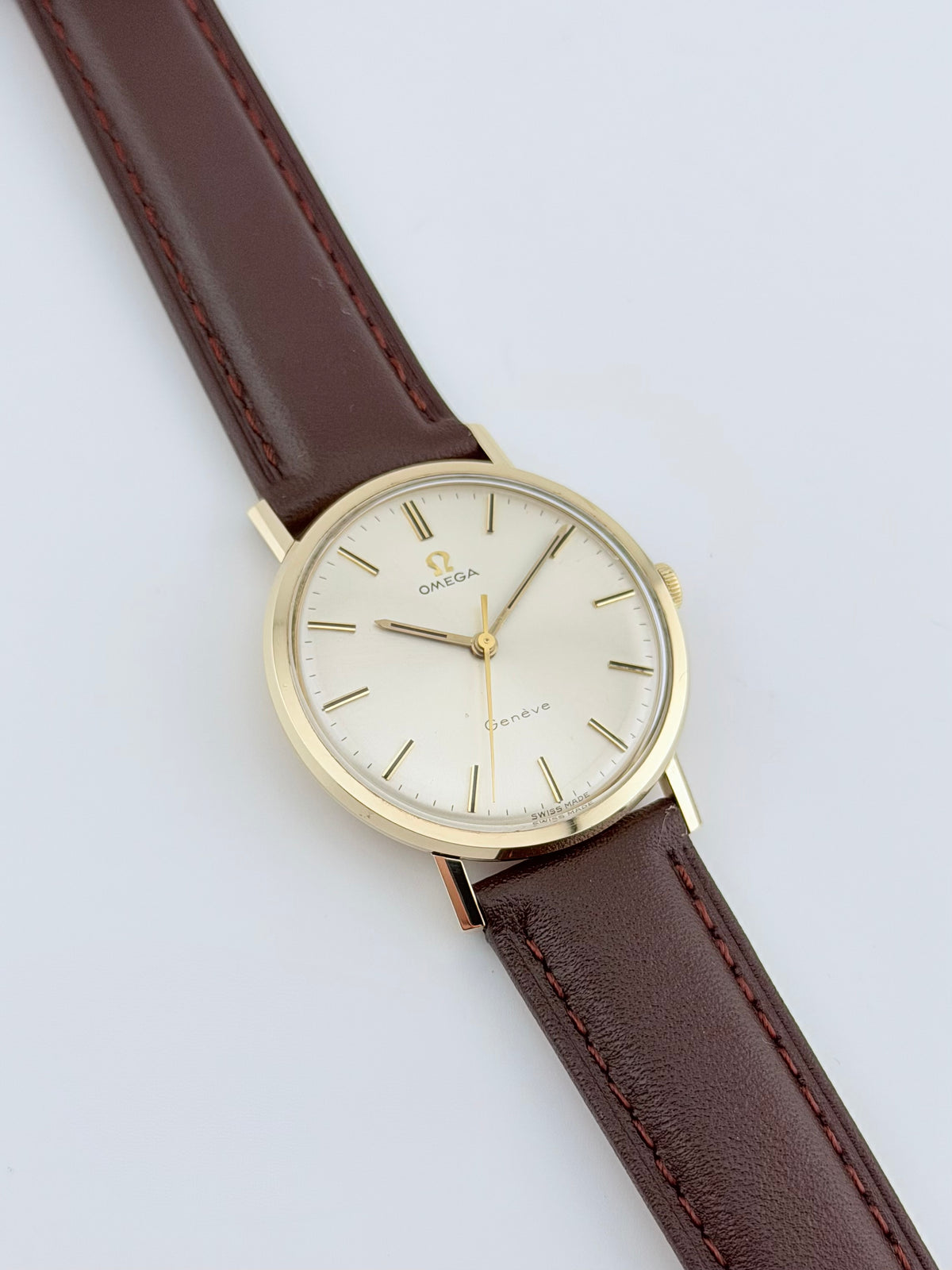 Omega Geneve Manual Wind 9ct Gold 131.25016