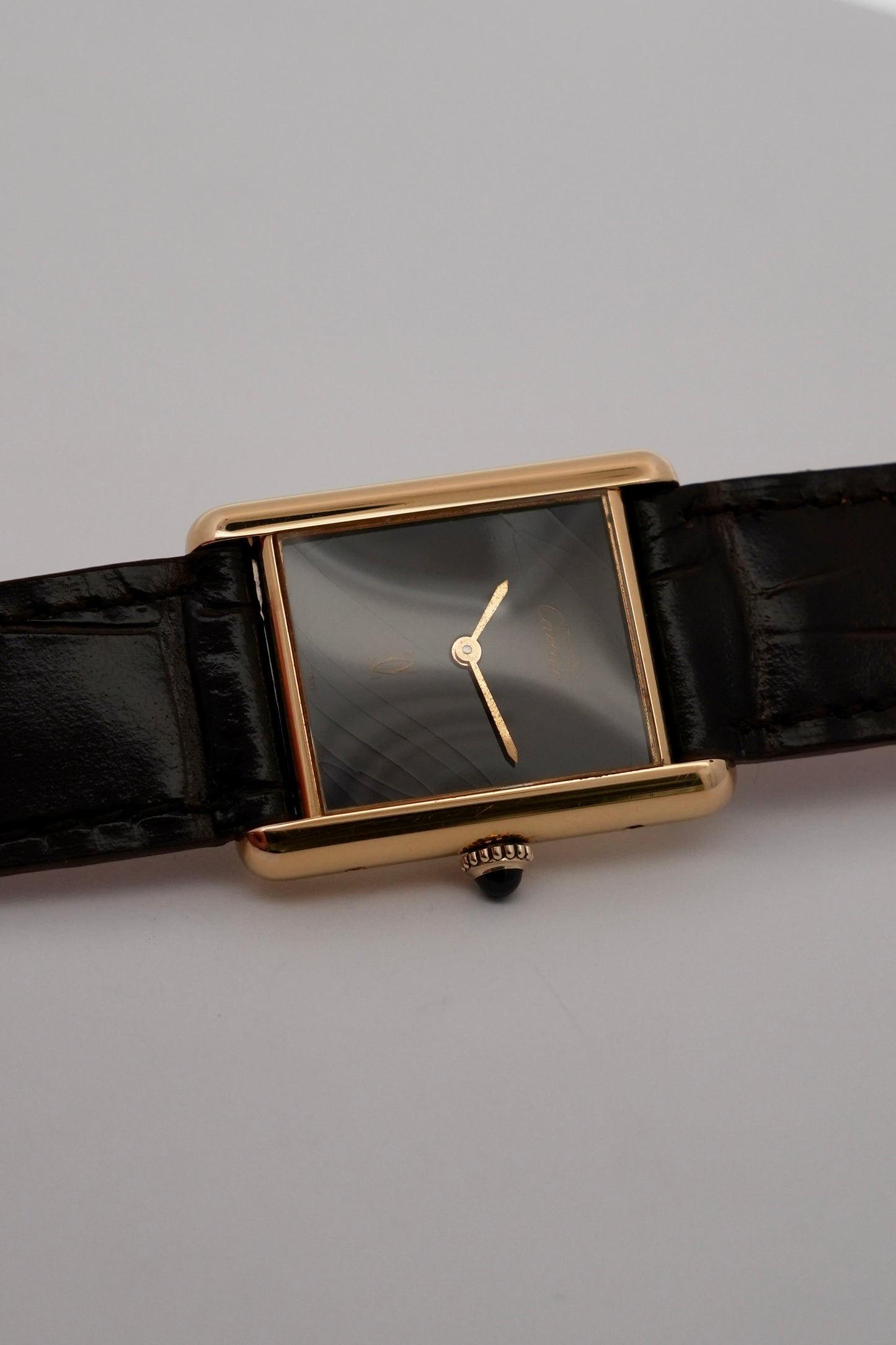 Cartier Must De Paris Tank Quartz - 6 - Wood Effect Dial - fantastic condition with Box