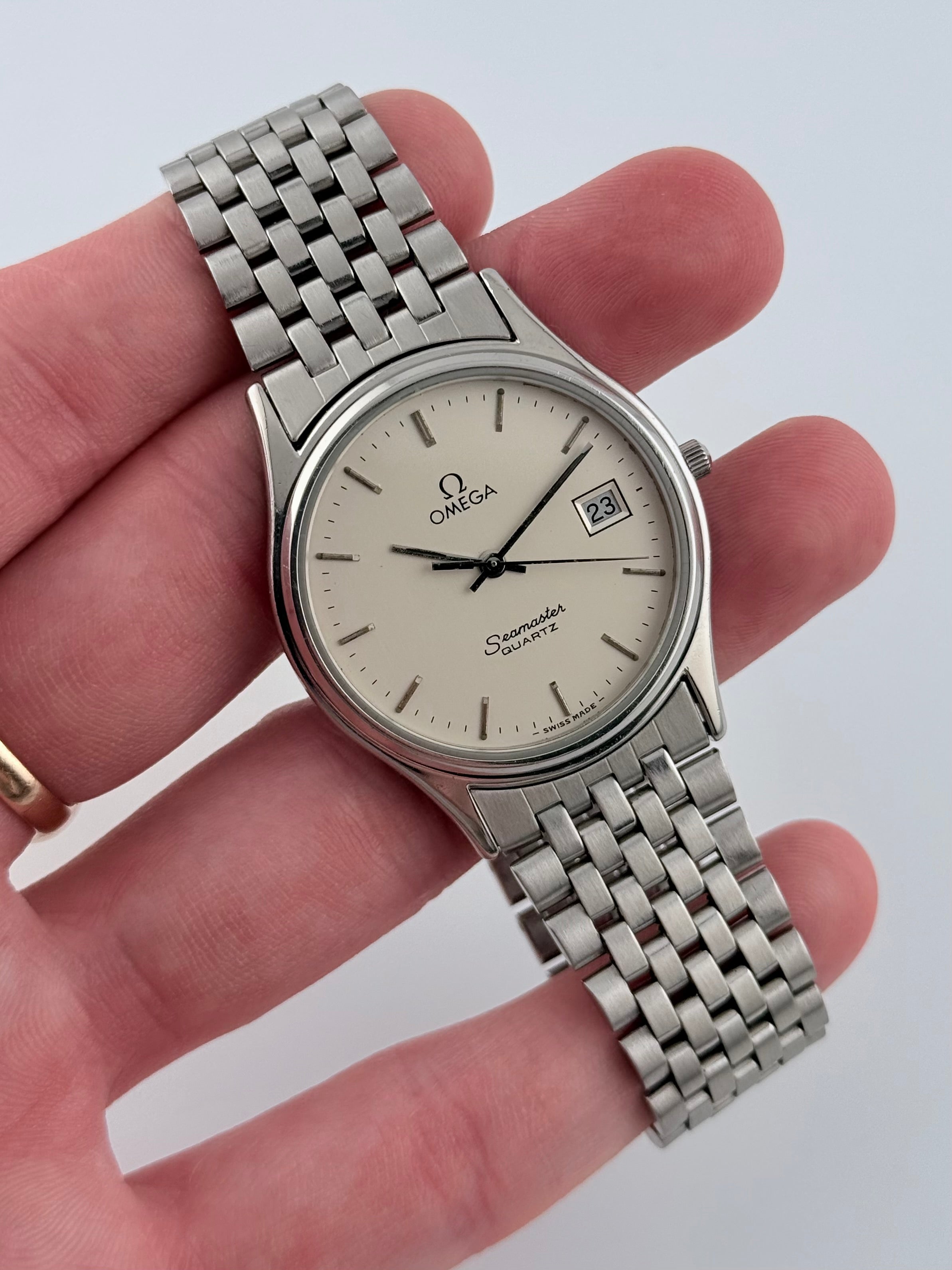 Omega Seamaster Quartz Date 196.0251 – The Wrist Watcher