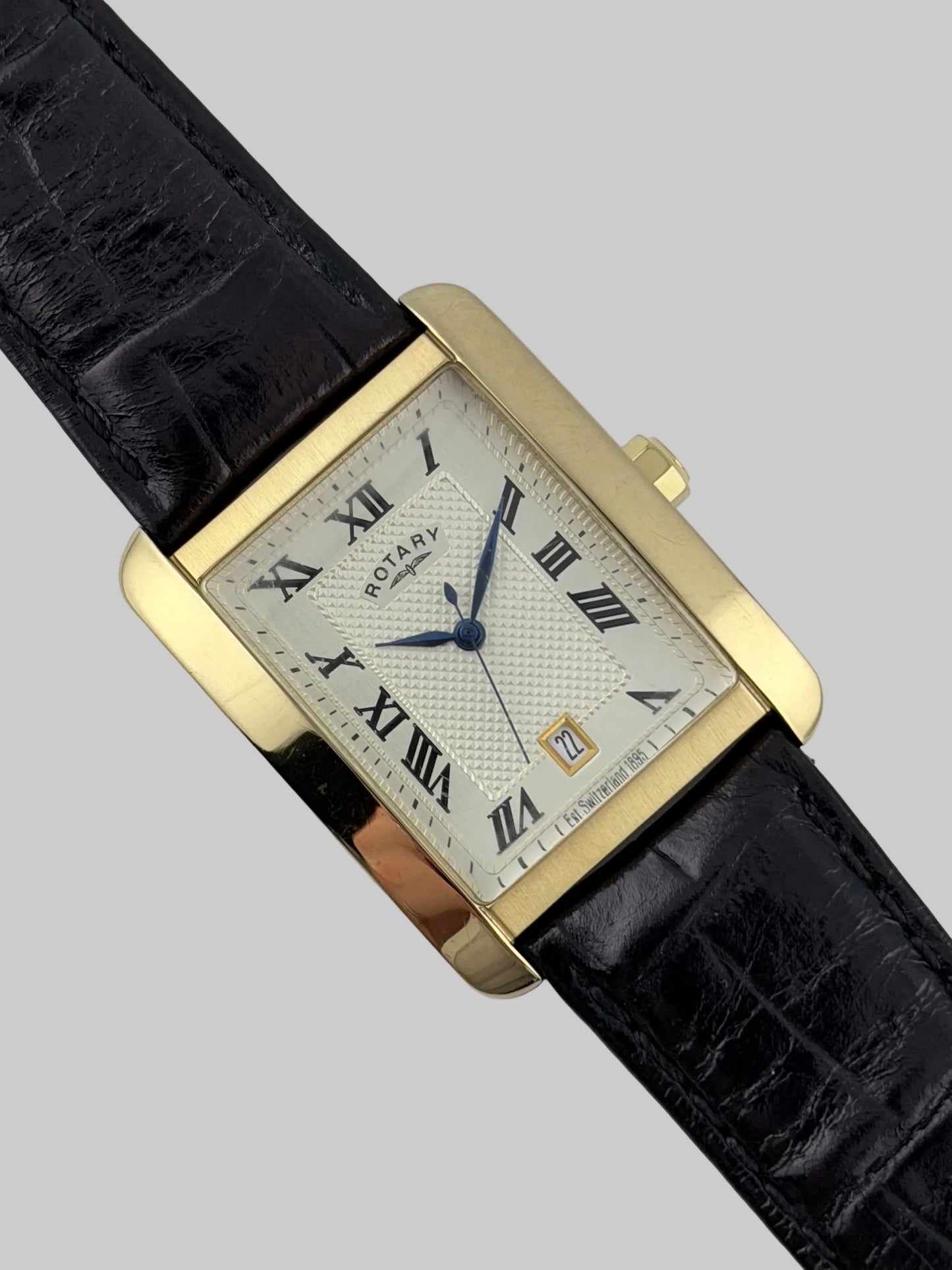 Rotary Tank Quartz Dress Watch CGS00007/09