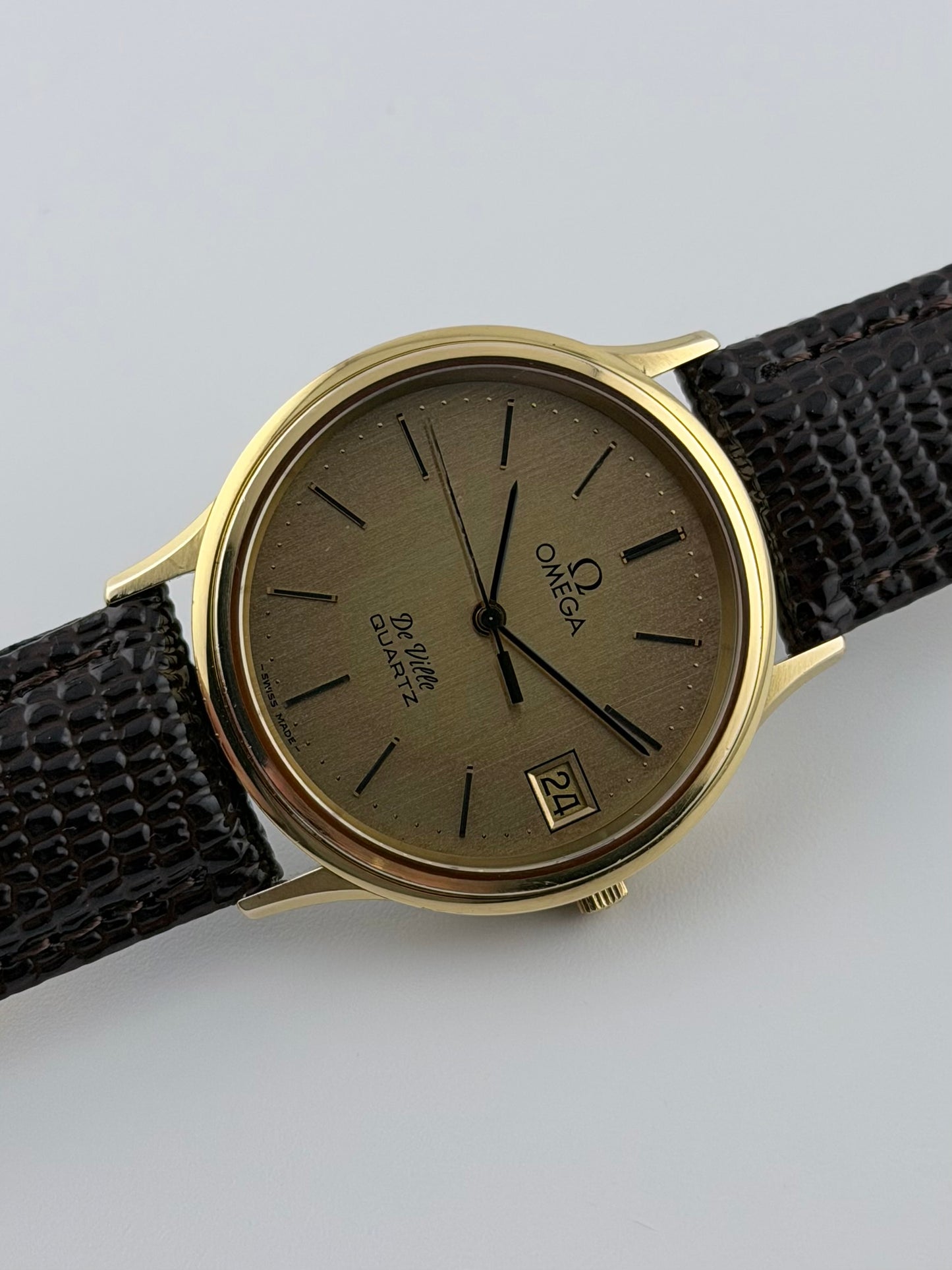 Omega De Ville Quartz Date - 196.0160