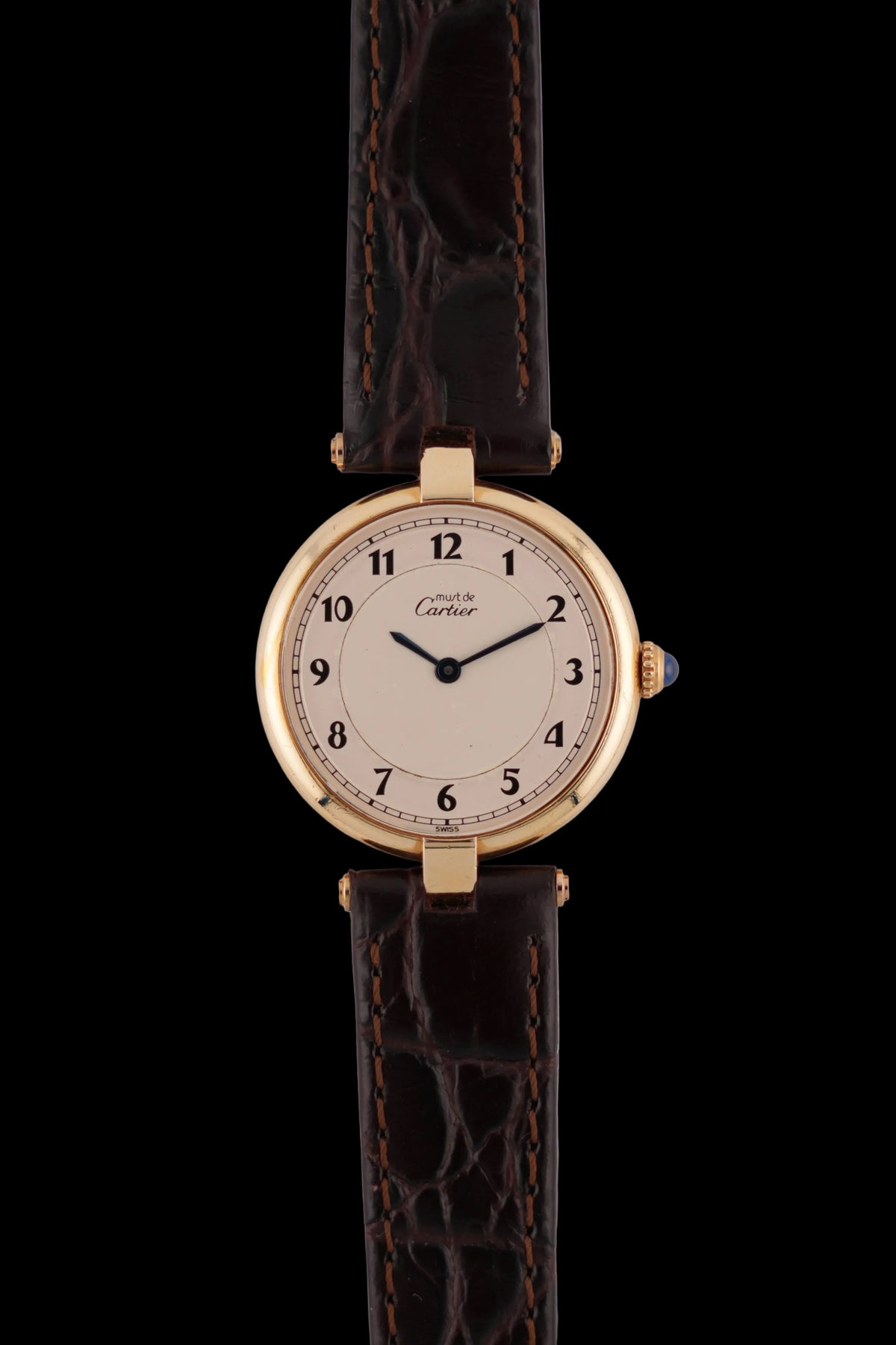 Cartier must de Vendome Quartz - 590003 - Arabic Numerals