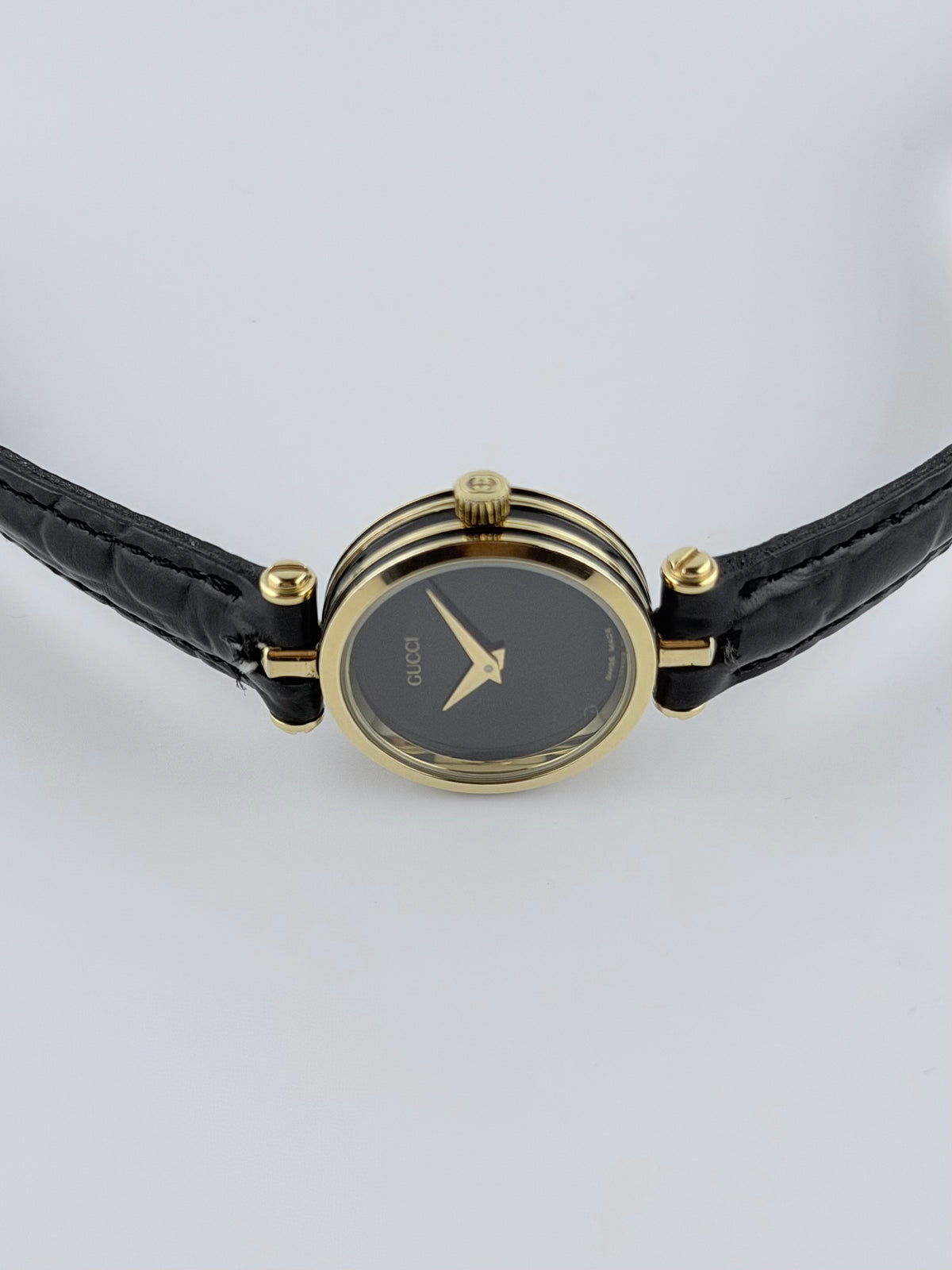 Gucci Double Face Stack Series Ladies watch - Quartz - Black and Gold-plated