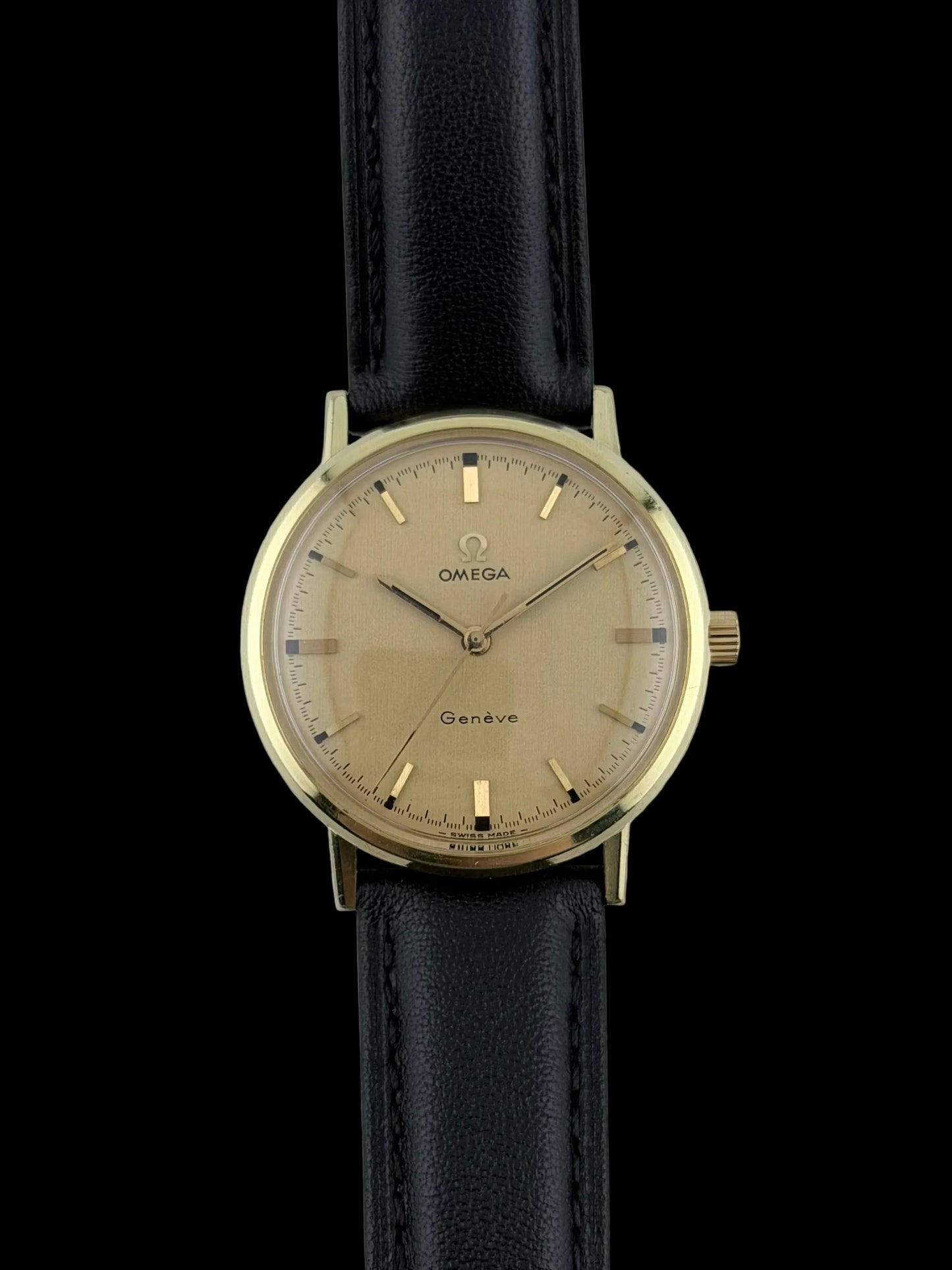 Omega Geneve Manual Wind 131.019 - Complete Set! - Box, Wallet, Papers