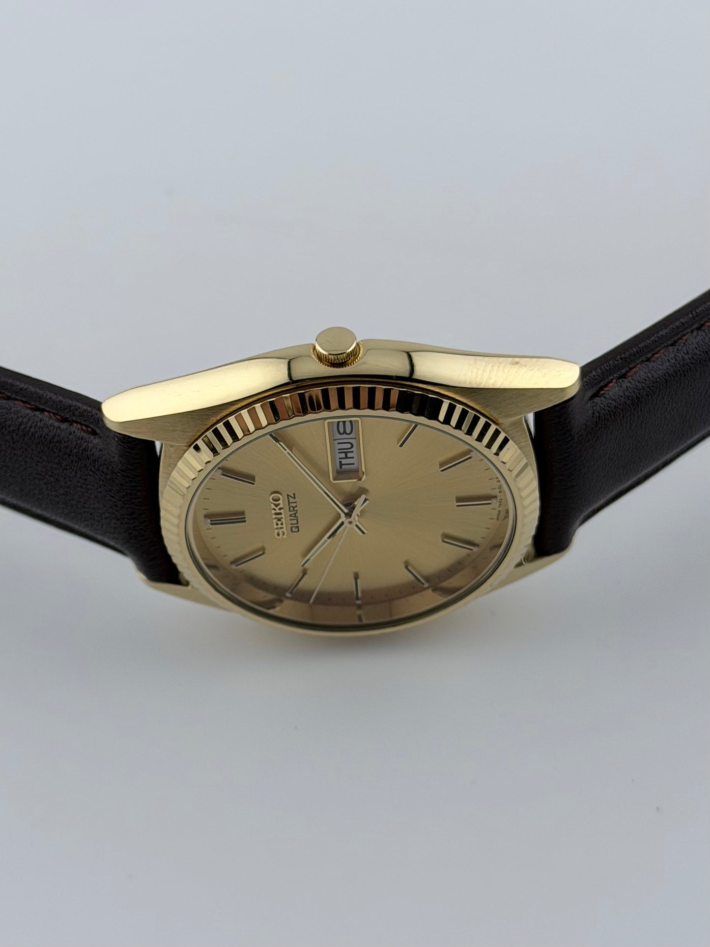 Seiko Quartz Day-Date 7N43-8110