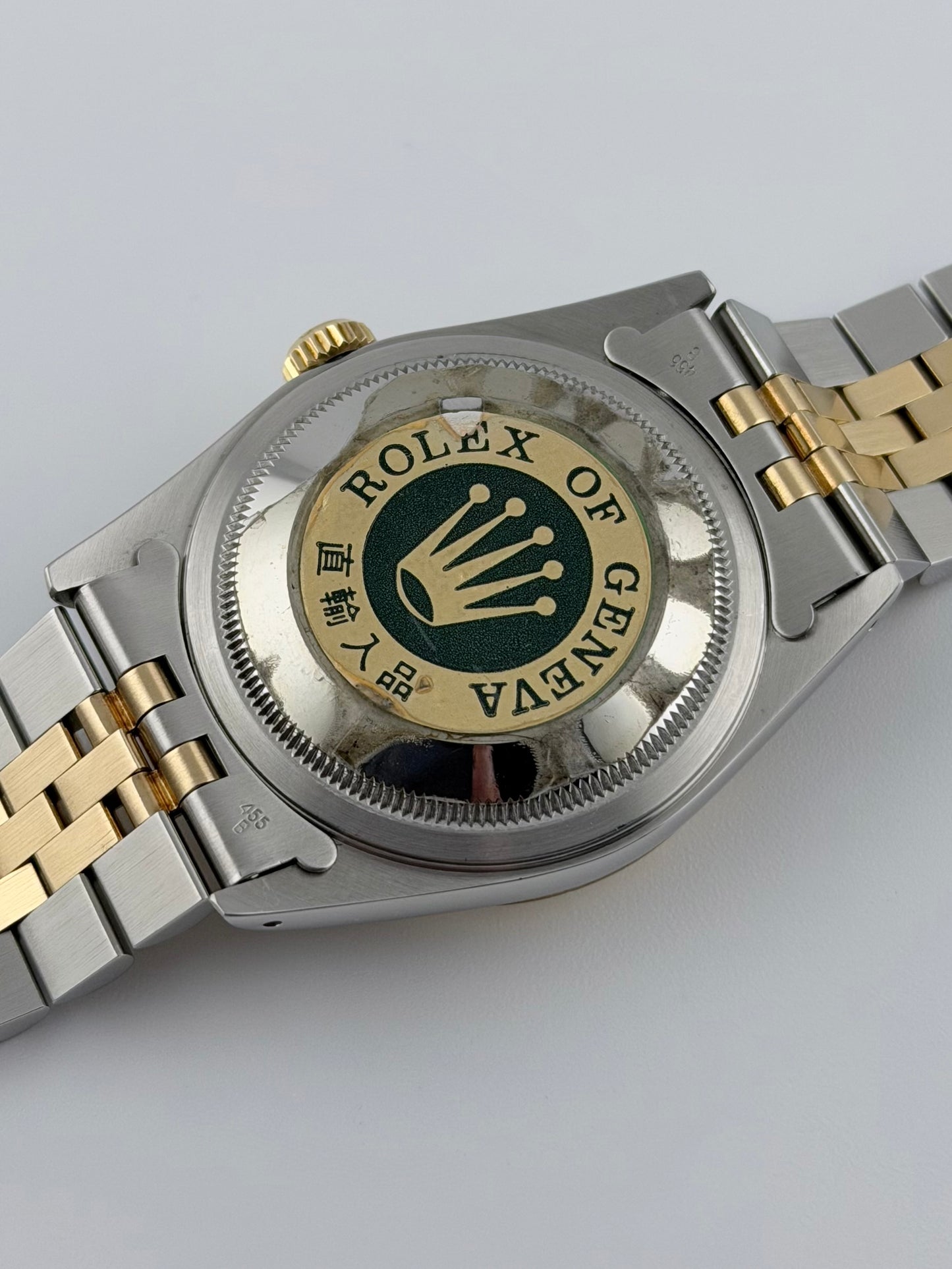 Rolex Datejust Oyster Perpetual 16233 - Rare Pyramid Dial - Original Box