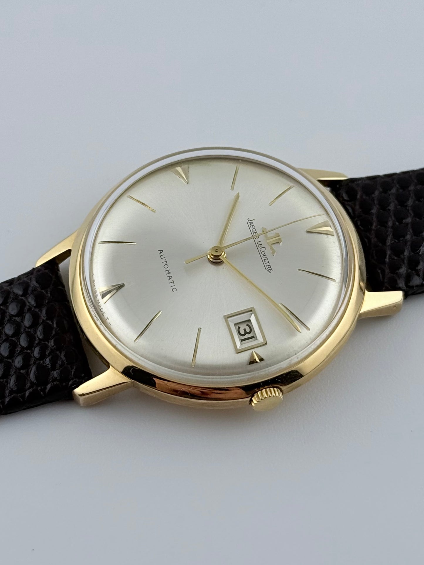 Jaeger LeCoultre Automatic Date - 18ct Gold - E396 - Exceptional Condition