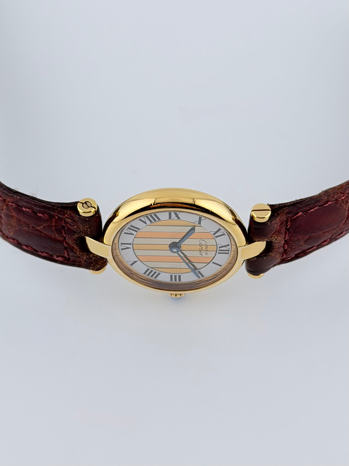 Cartier Must De Vendome Quartz 590004 - Trinity Dial - Ladies