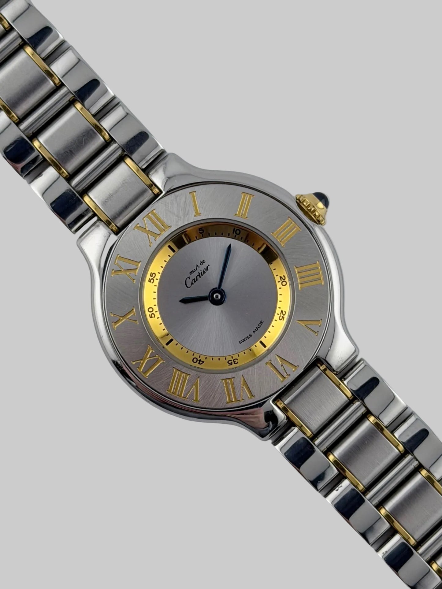 Must De Cartier 21 Quartz - Ladies - Ref 1340 - Original Box