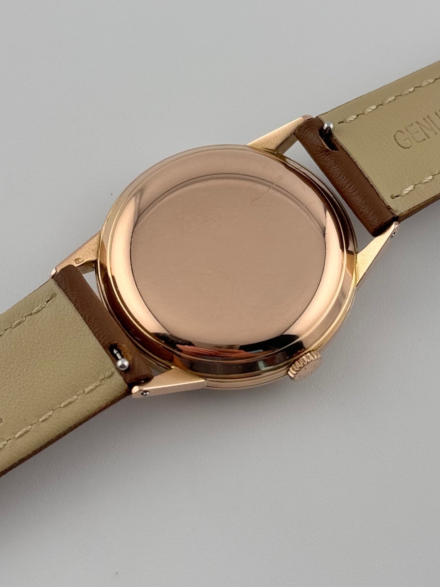 Movado Tempomatic Bumper - 18ct Rose Gold - Collector's Watch