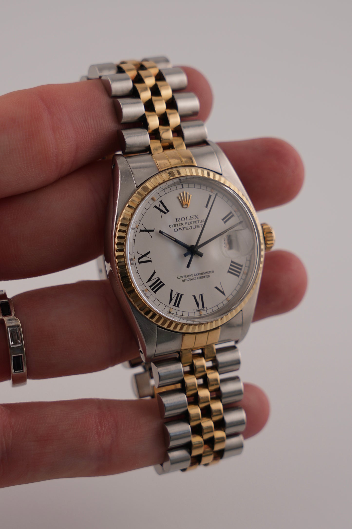 Rolex Datejust Oyster Perpetual 16013 - Rare Buckley Dial