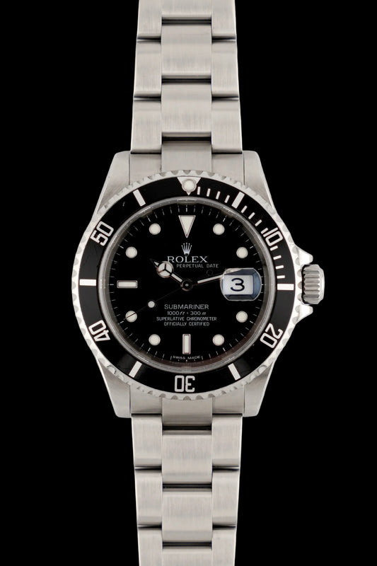Rolex Oyster Perpetual Submariner Date - 16610 - Original Box