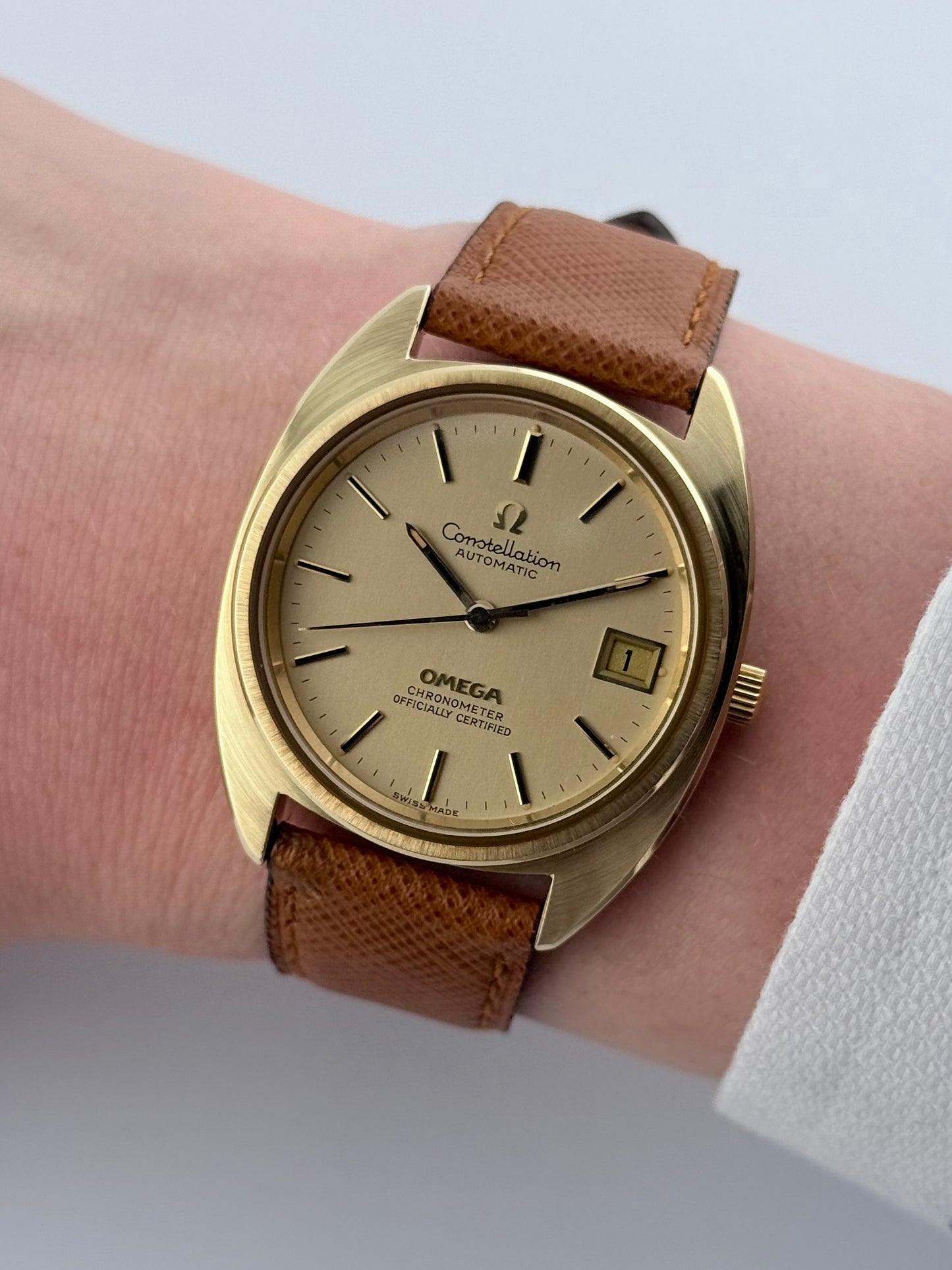Omega Constellation Chronometer Automatic Date 168.0056 NNOS