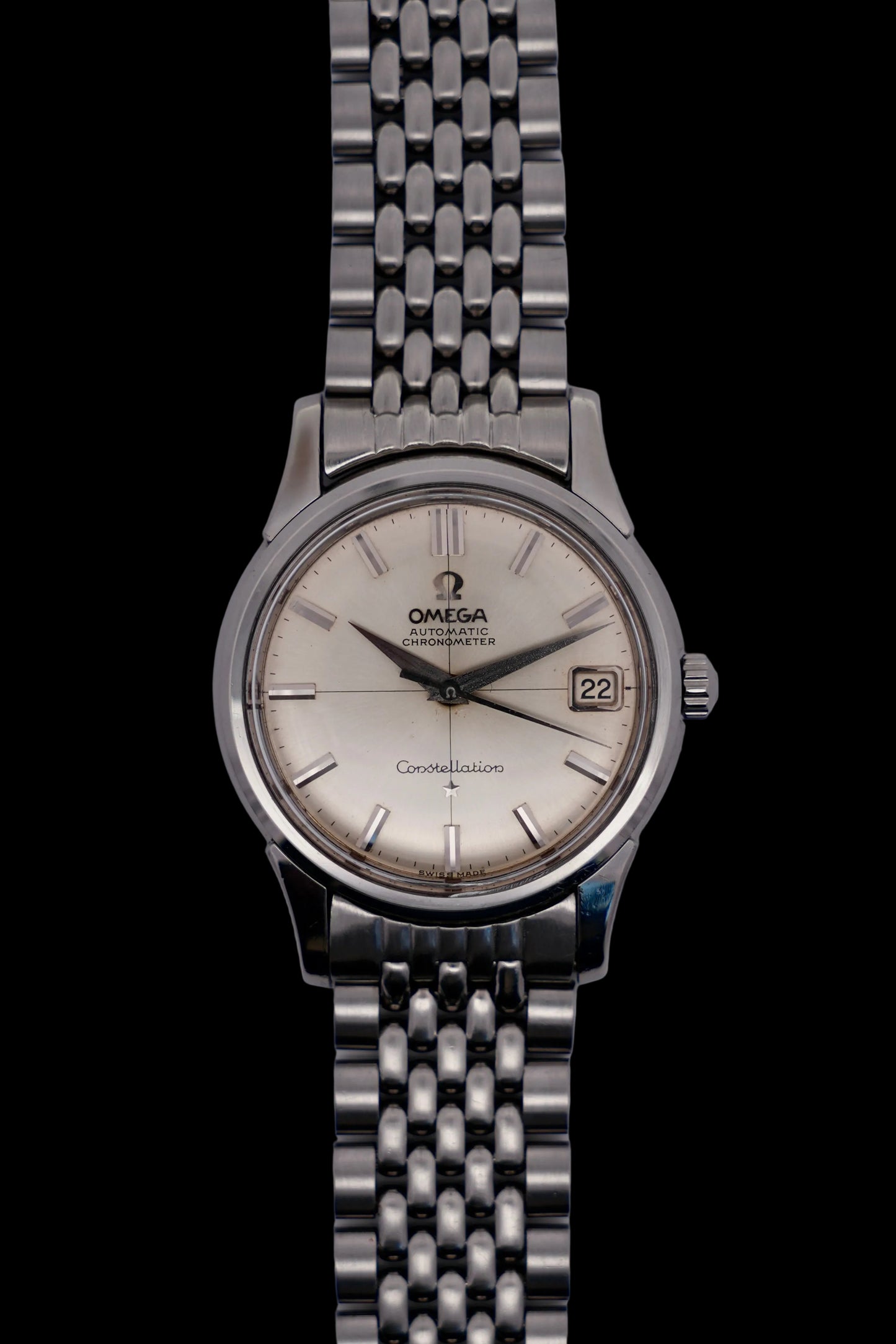 Omega Constellation Automatic Chronometer - Crosshair - 14393-7-SC