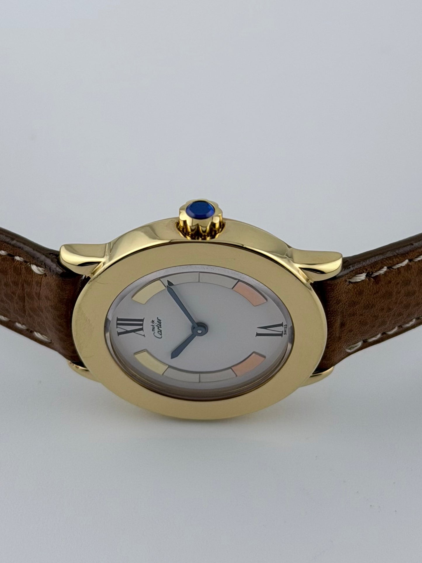 Cartier Must de Ronde Quartz - 1801 Trinity Dial - Box & Papers! - Ladies