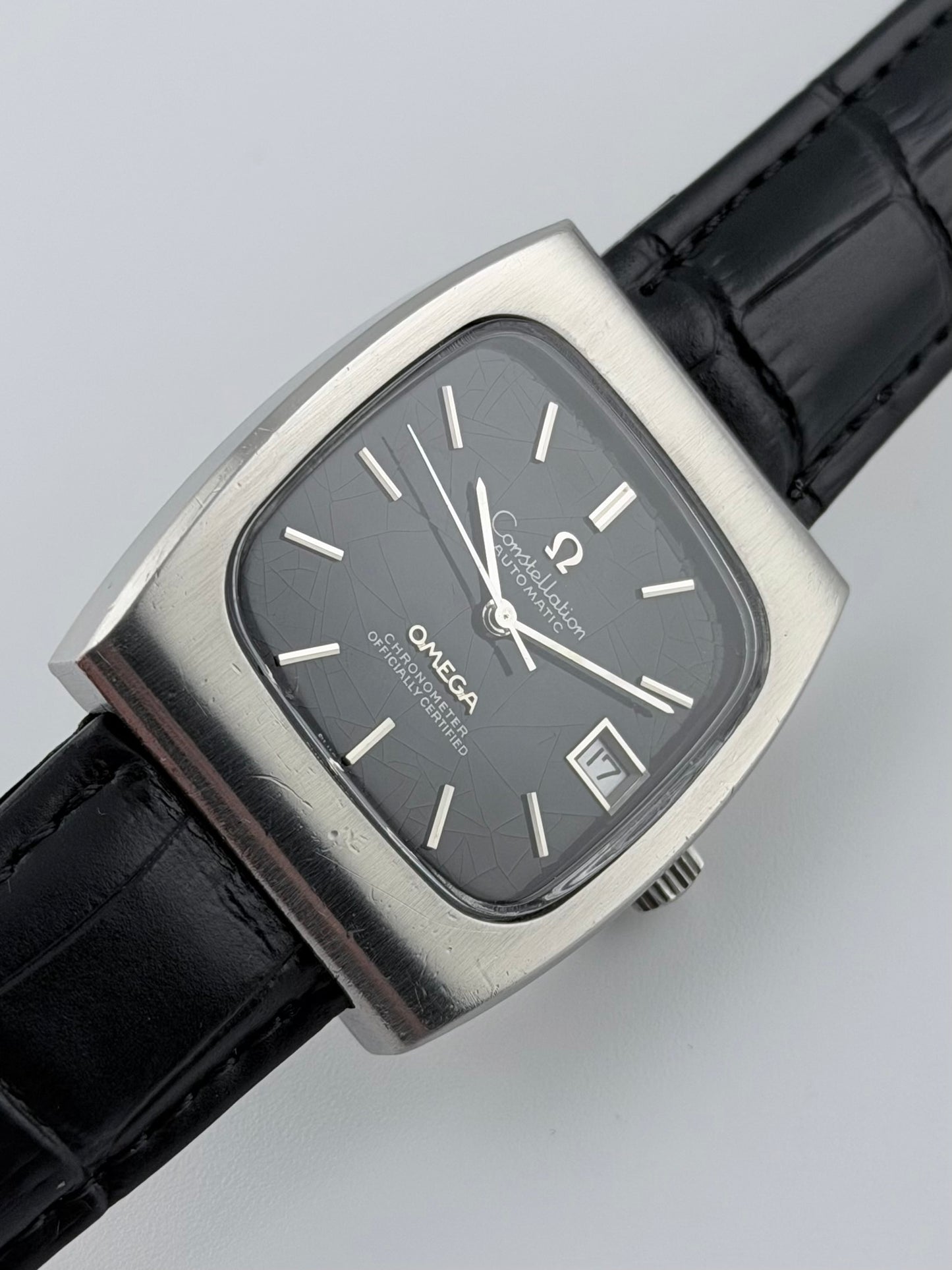 Omega Constellation Chronometer Automatic Date 168.0058 - Rare Green Vignette Dial