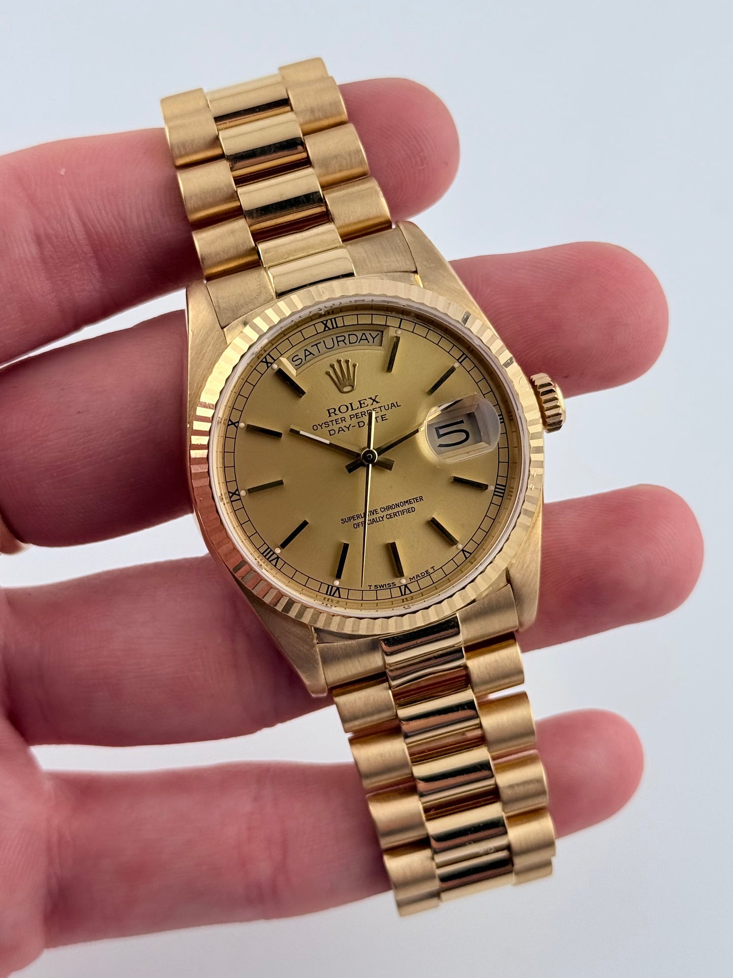 Rolex Oyster Perpetual Day-Date - 18038 - 1987