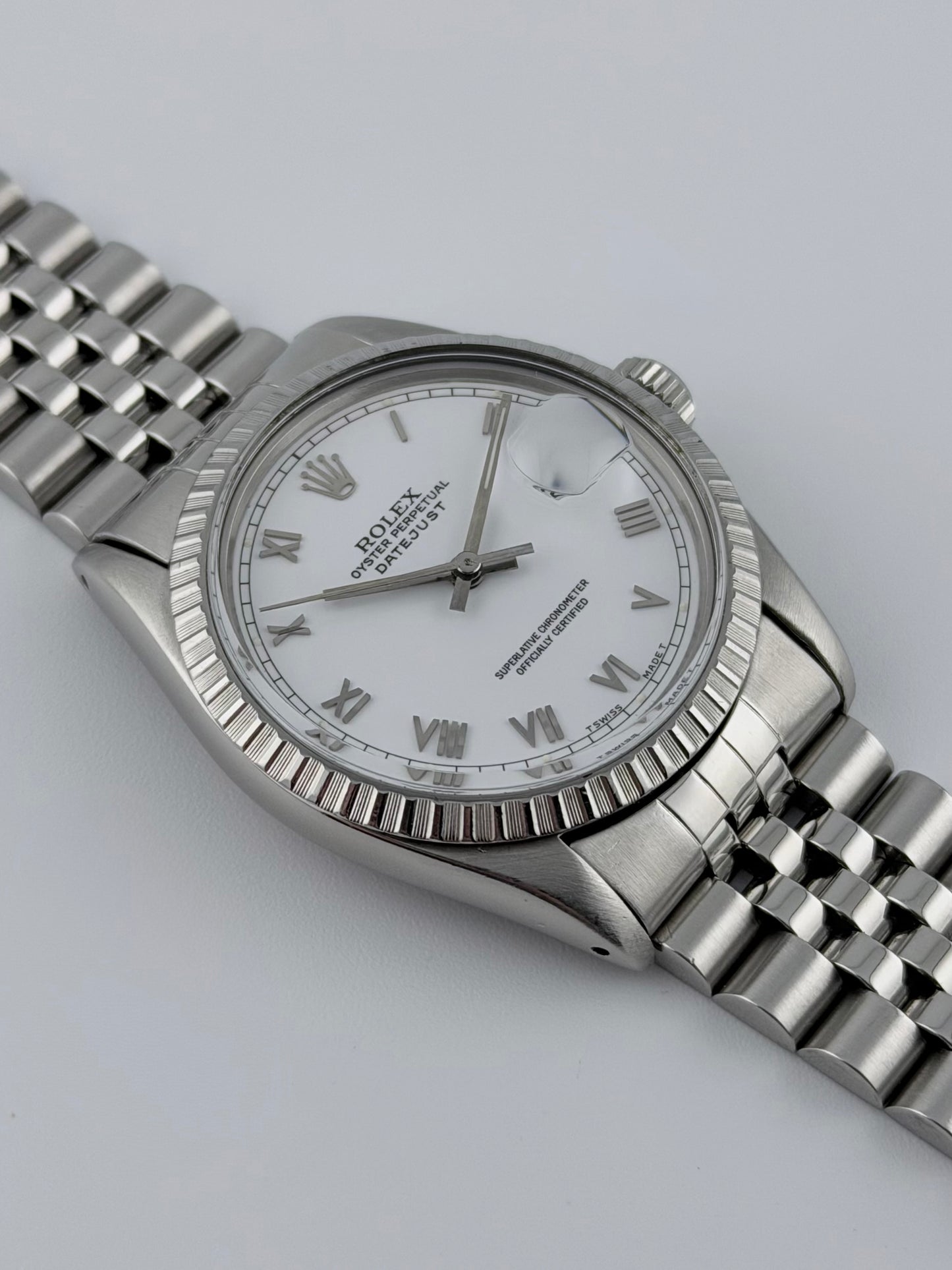 Rolex Datejust Oyster Perpetual - 16030 - Roman Numeral Dial - Original Box and Booklet