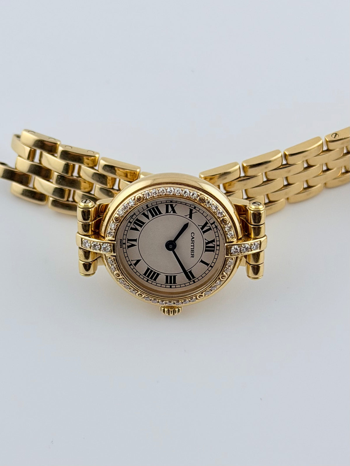 Cartier Panthere Ronde Vendome Diamond rare "Joaillerie" 6692 - Quartz - Ladies - 18ct - Box