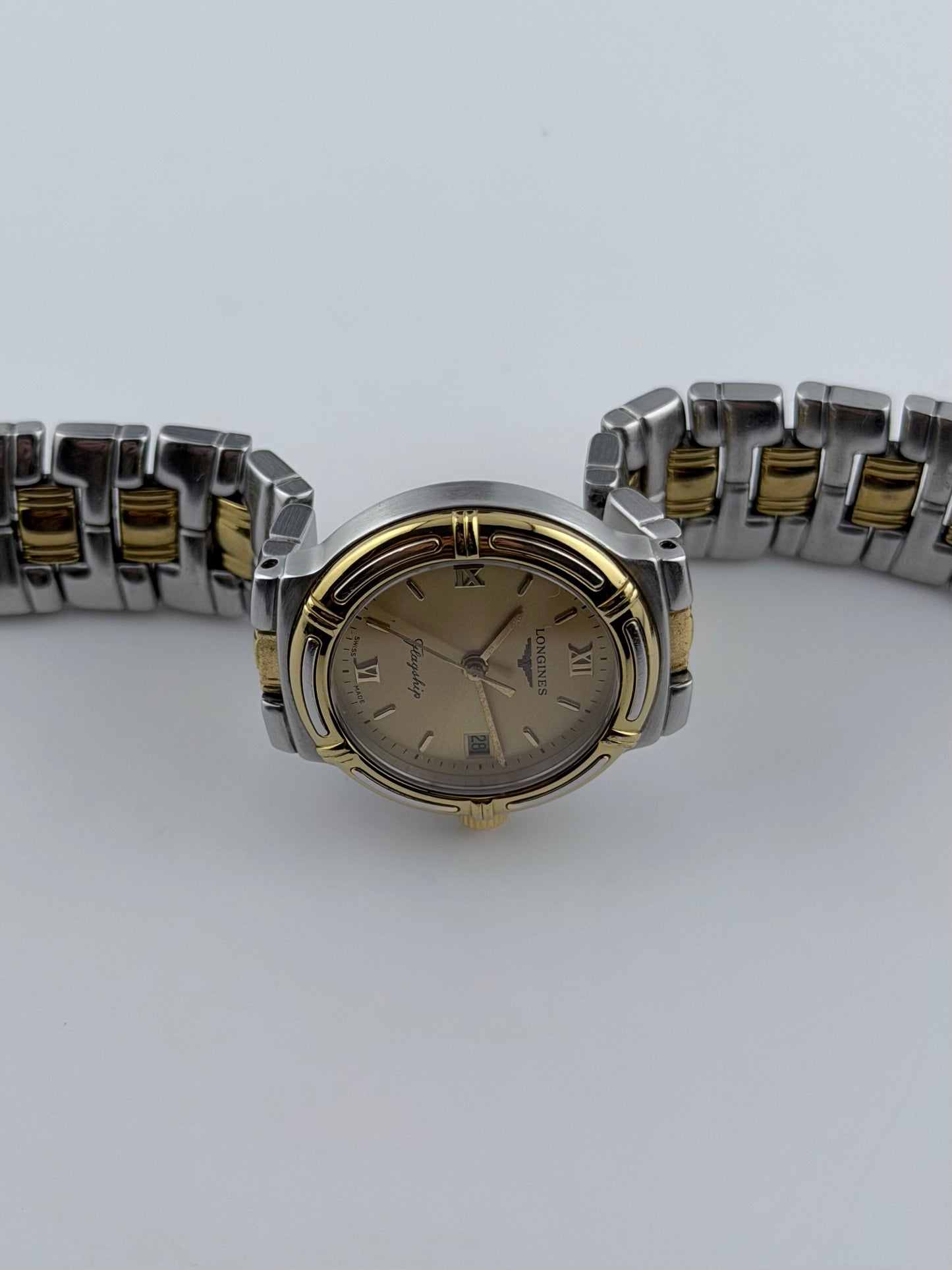 Longines Quartz Date - L5.151.3 - Ladies - with Booklets
