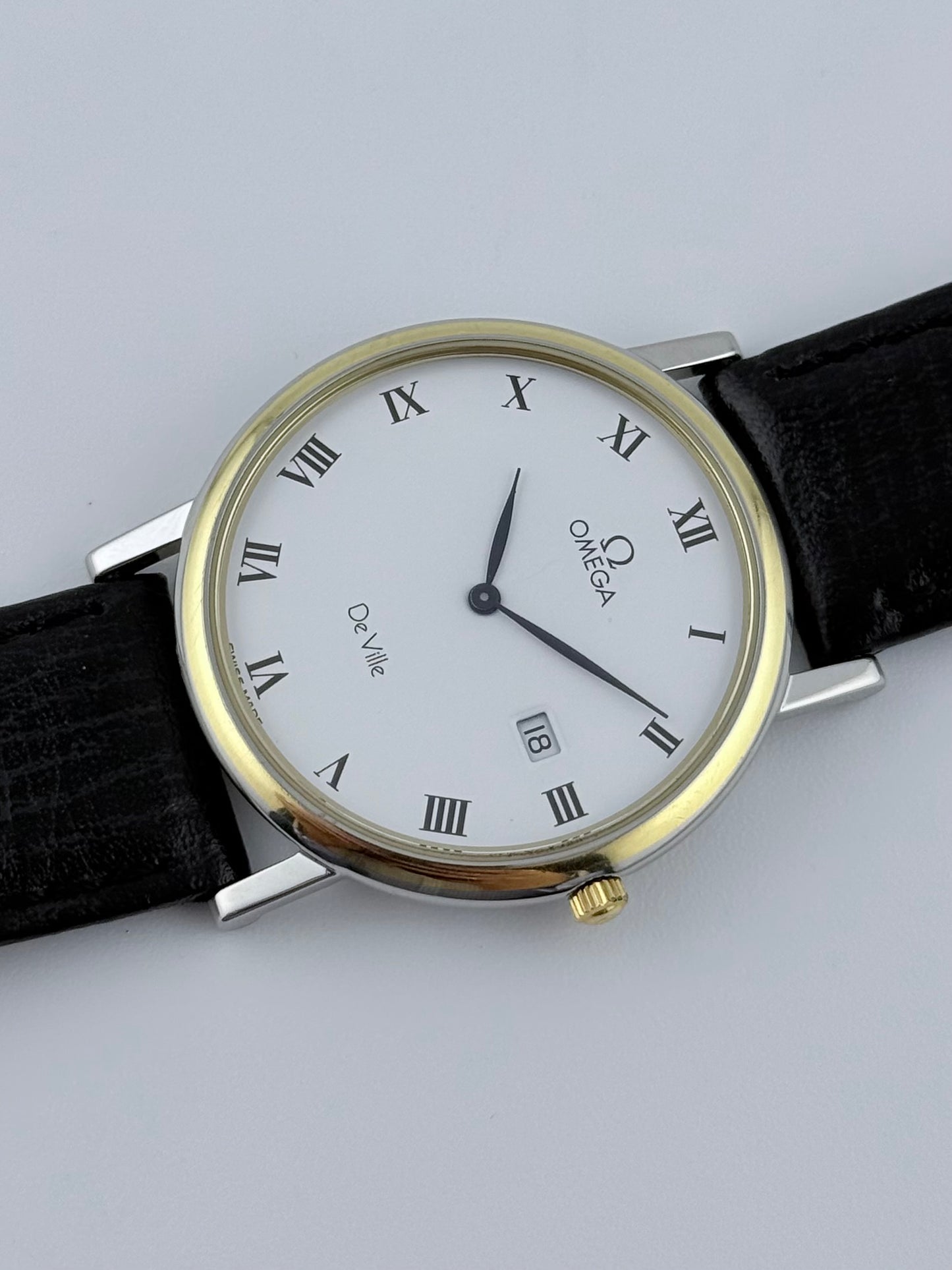 Omega De Ville Quartz Date - 196.2379 - Box and Papers