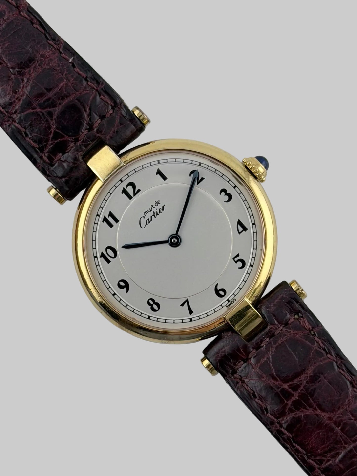 Cartier must de Vendome Quartz - 590003 - Arabic Numerals