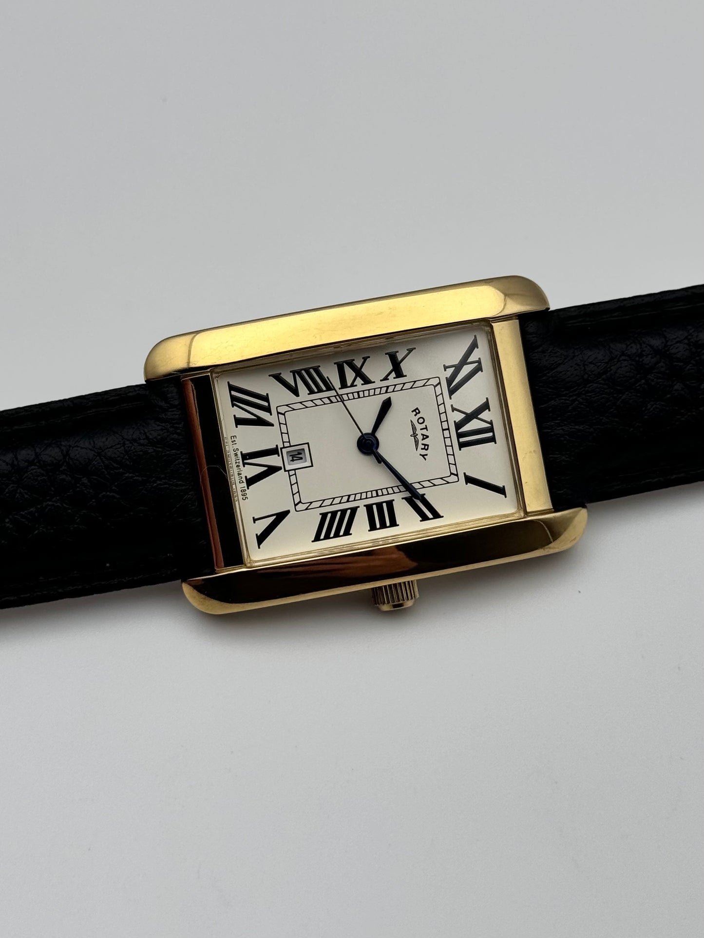 Rotary Tank Quartz Dress Watch GS02326/45