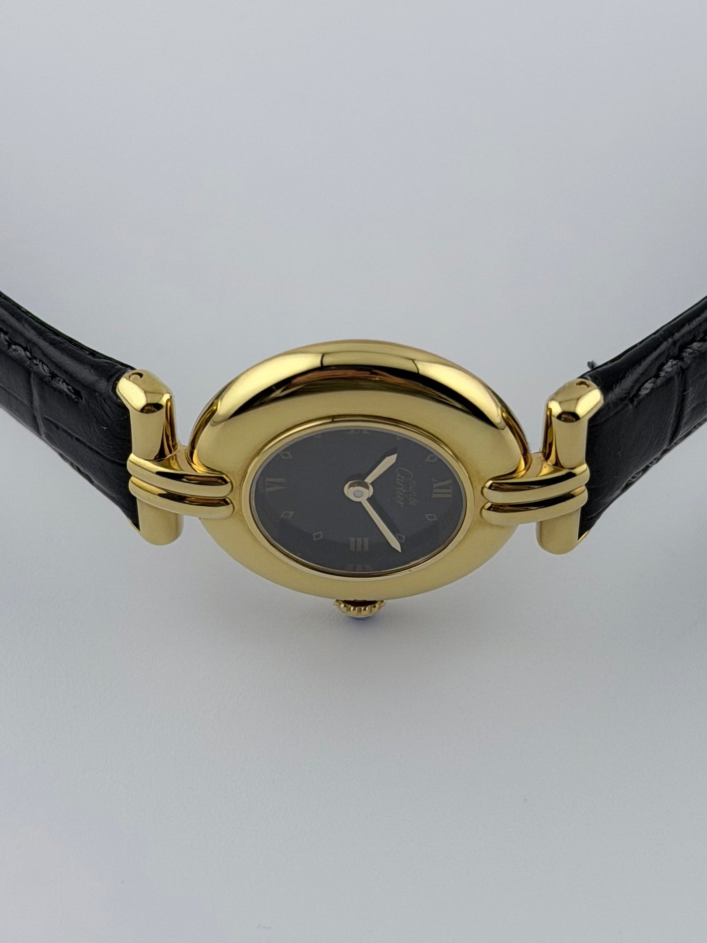 Cartier must de Colisee Quartz - 590002 - Ladies - Onyx Dial