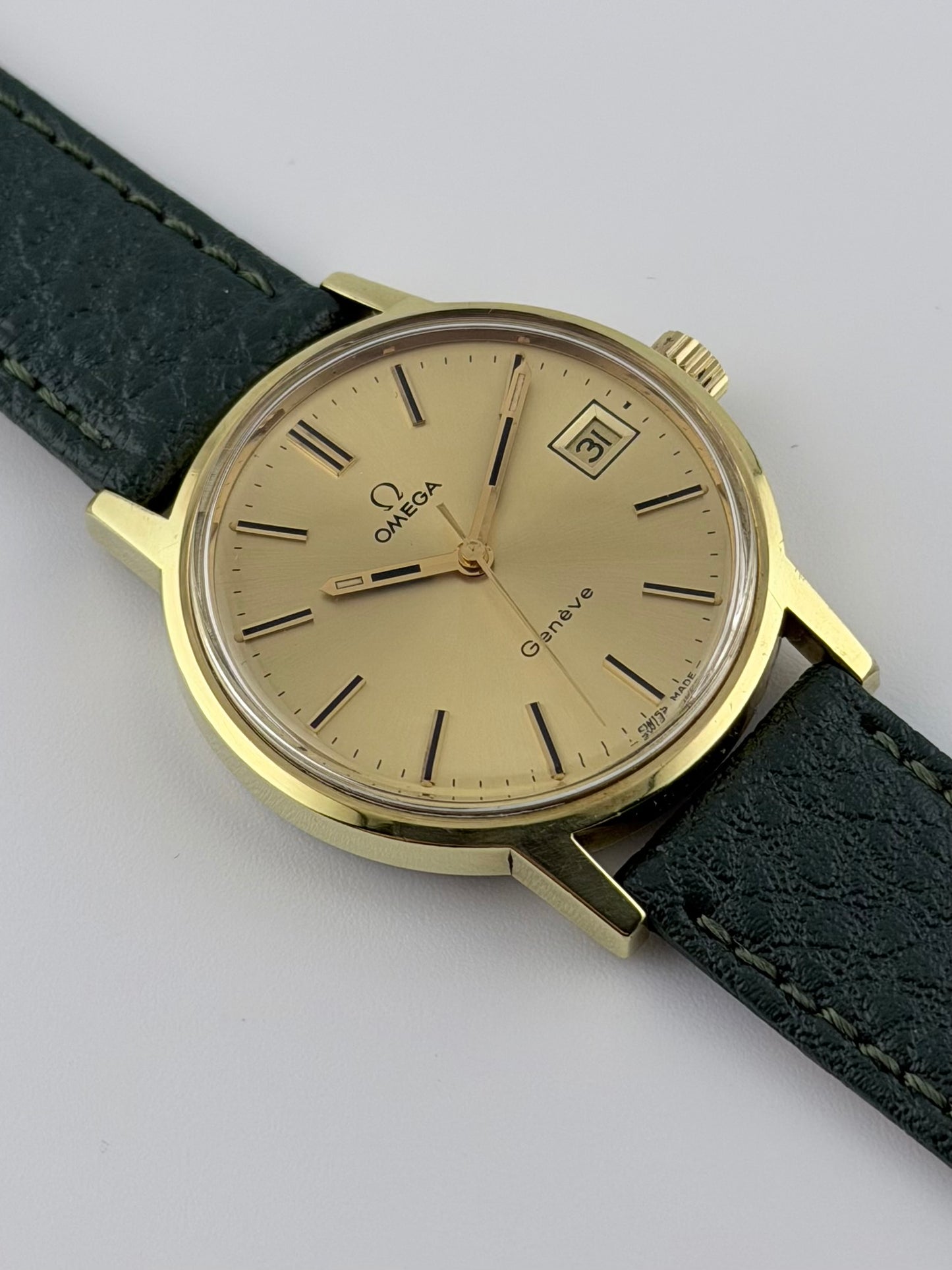 Omega Geneve Date Manual Wind 136.0099