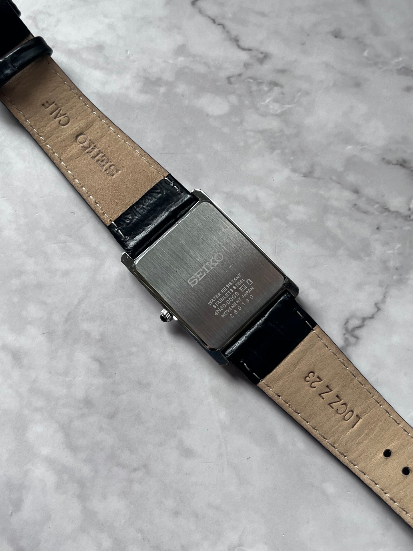 Seiko Tank Quartz 4N30-00G0