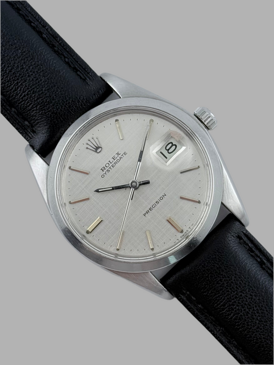 Rolex Oysterdate Precision Manual Wind - 6694 - Linen Dial