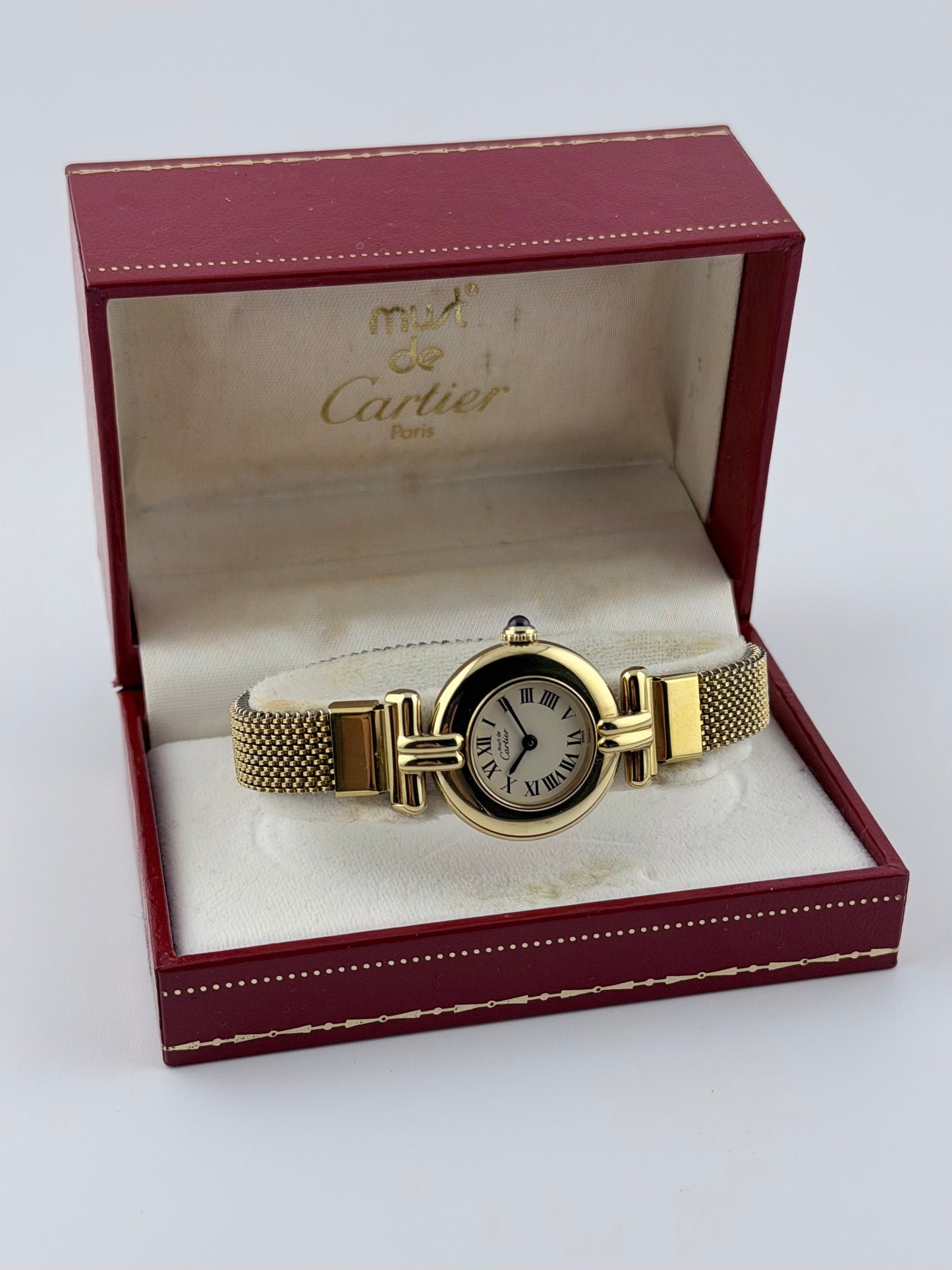 Cartier must de Colisee Quartz - 590002 - Ladies - Original Box