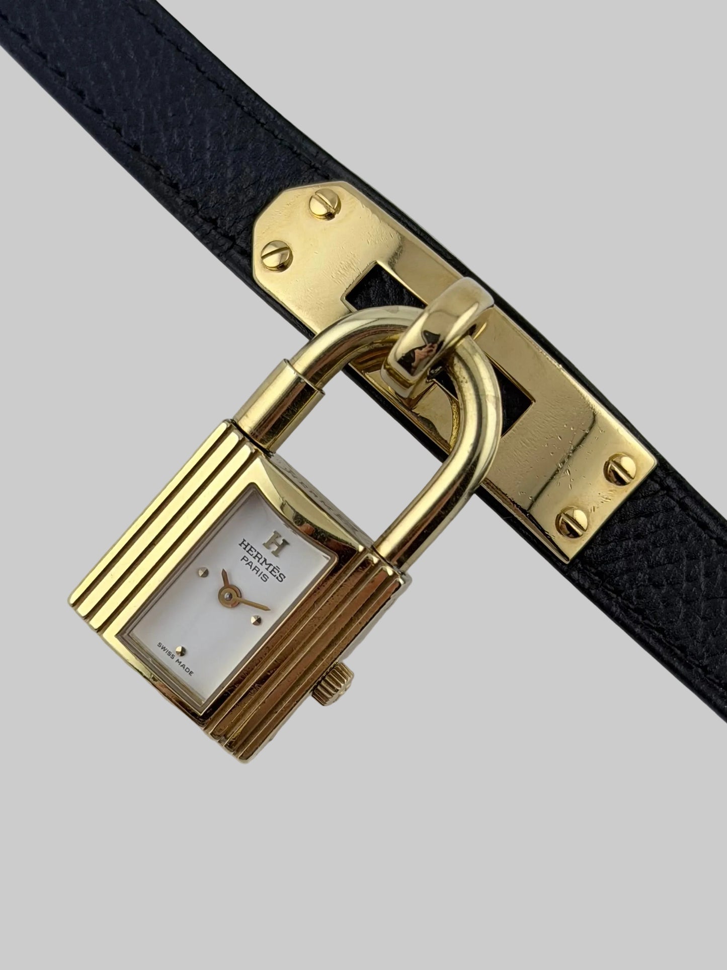 Hermes Paris Kelly Lock Watch - Ladies