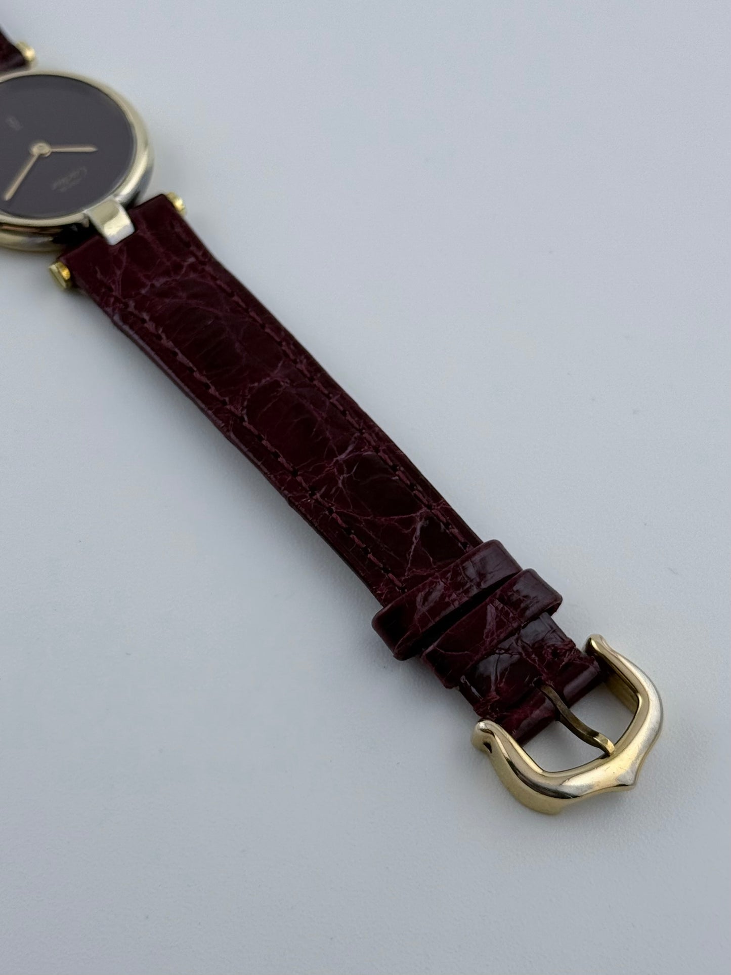 Cartier Must de Cartier Vendome Quartz - 18 - Burgundy Dial
