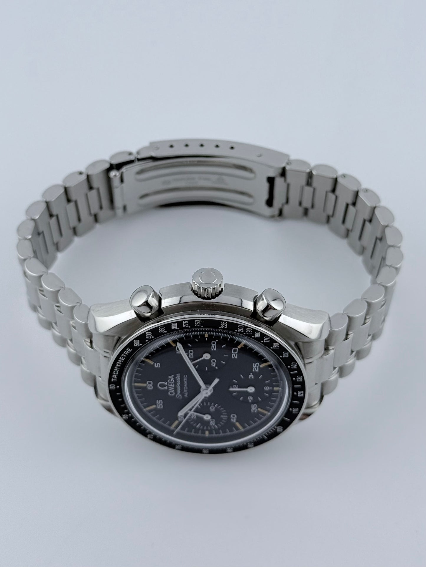 Omega Speedmaster Automatic Chronograph - 175.0032.1 - Pumpkin Lume