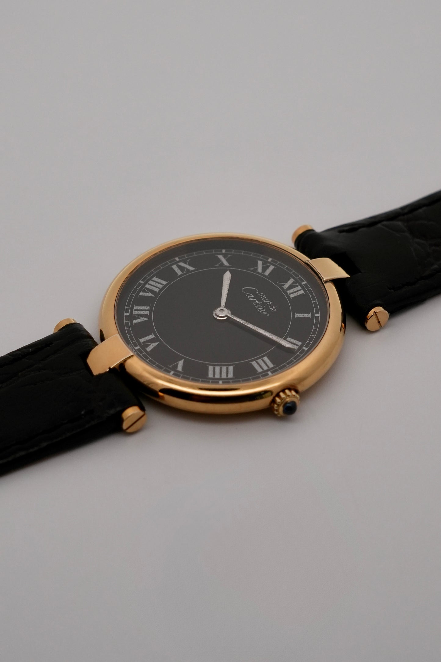 Cartier Must De Vendome Quartz - 17 - Black Dial