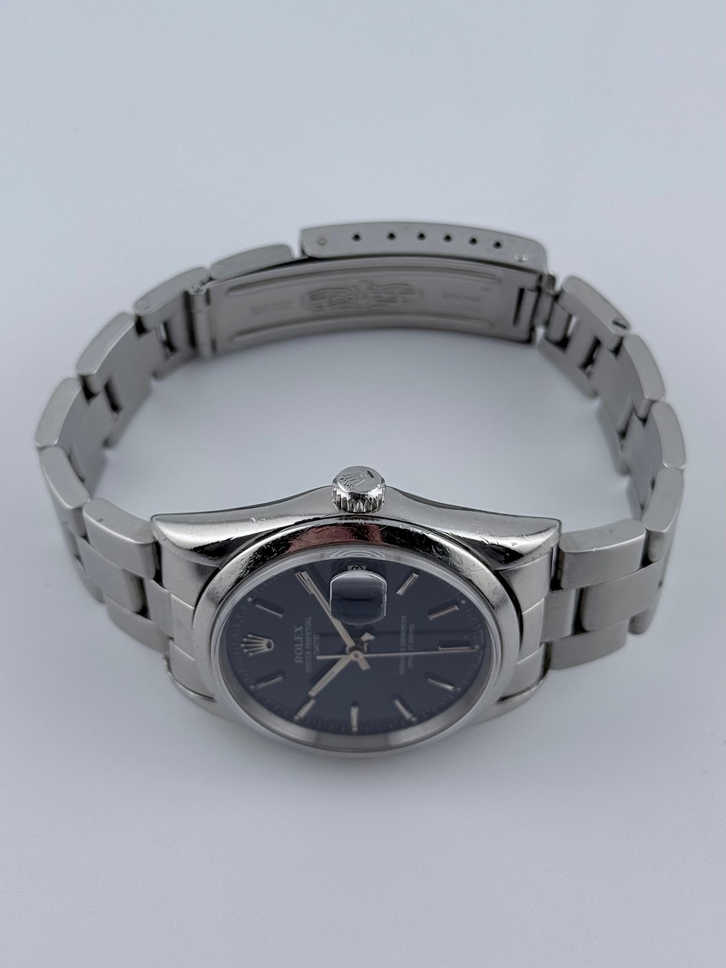 Rolex Oyster Perpetual Date Automatic 15200 - Blue Sunburst Dial