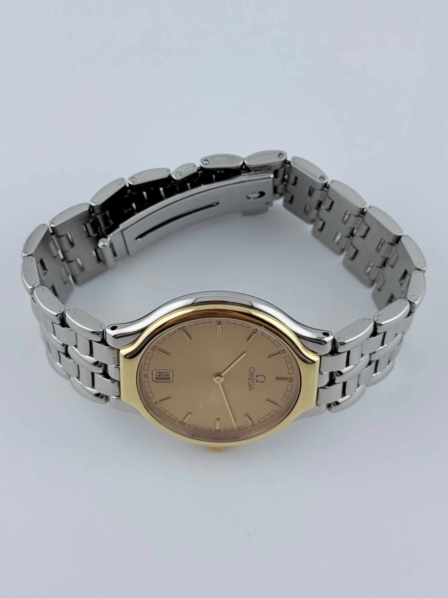 Omega De Ville Quartz Date - 196.0316 Two Tone